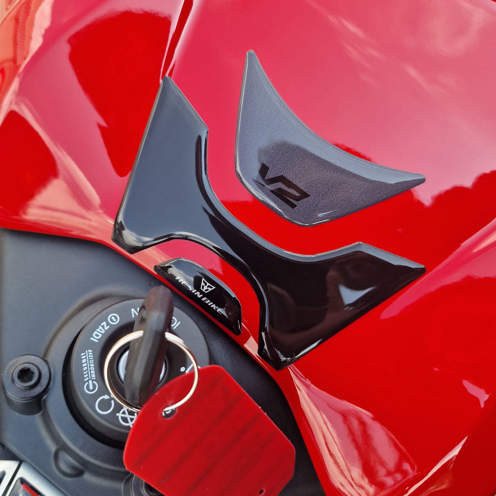 Resin Bike 3D Motorcycle Stickers - Full Kit | Ducati Panigale V2 2025>2026 -   Pyramid Motorcycle Accessories