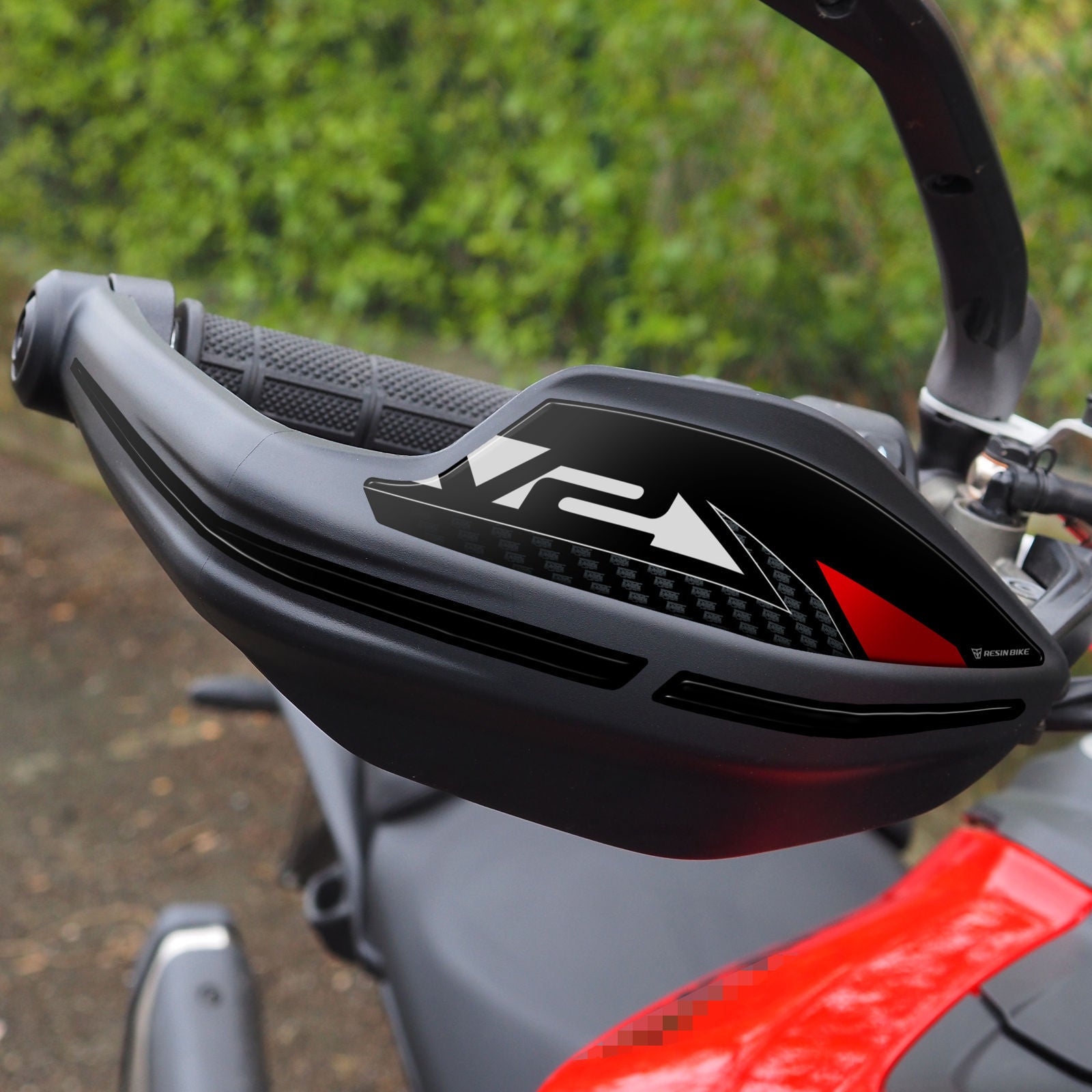 Resin Bike 3D Motorcycle Stickers - Tank Kit | Ducati Multistrada V2/V2S 2025>Current -   Pyramid Motorcycle Accessories