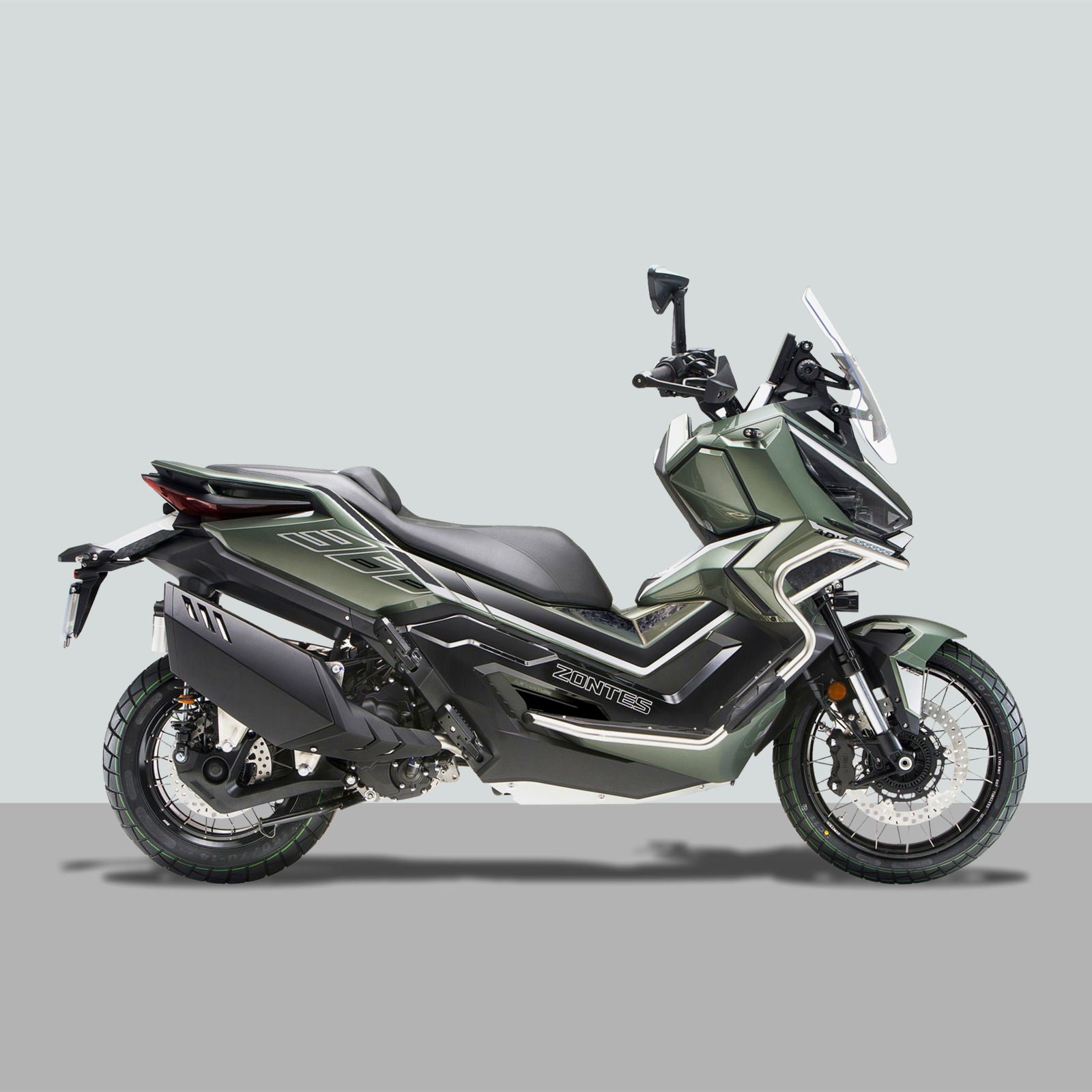 Resin Bike 3D Motorcycle Stickers - Full Kit | Zontes ZT368T-G 2025>2026 -   Pyramid Motorcycle Accessories