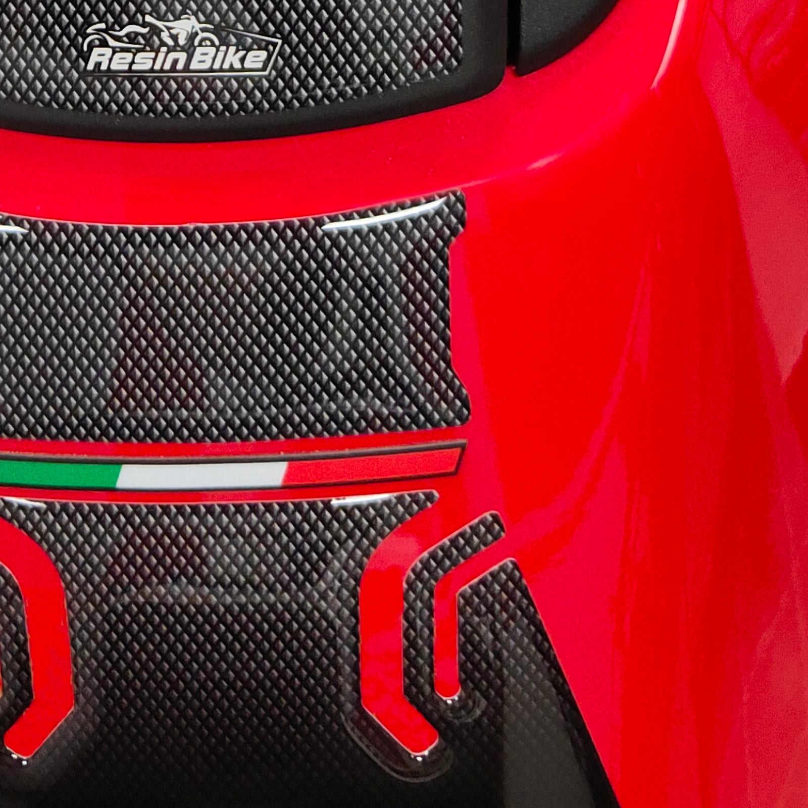 Resin Bike 3D Motorcycle Stickers - Basic Kit | Ducati Multistrada V4 1100 2021>2023 -   Pyramid Motorcycle Accessories