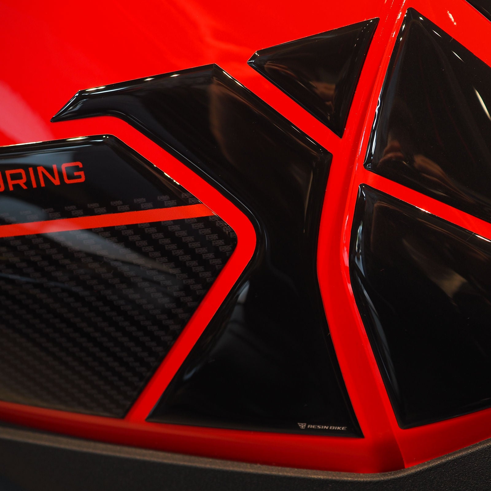 Resin Bike 3D Motorcycle Stickers - Tank Sides | Yamaha Tracer 9 2025>2026 -   Pyramid Motorcycle Accessories