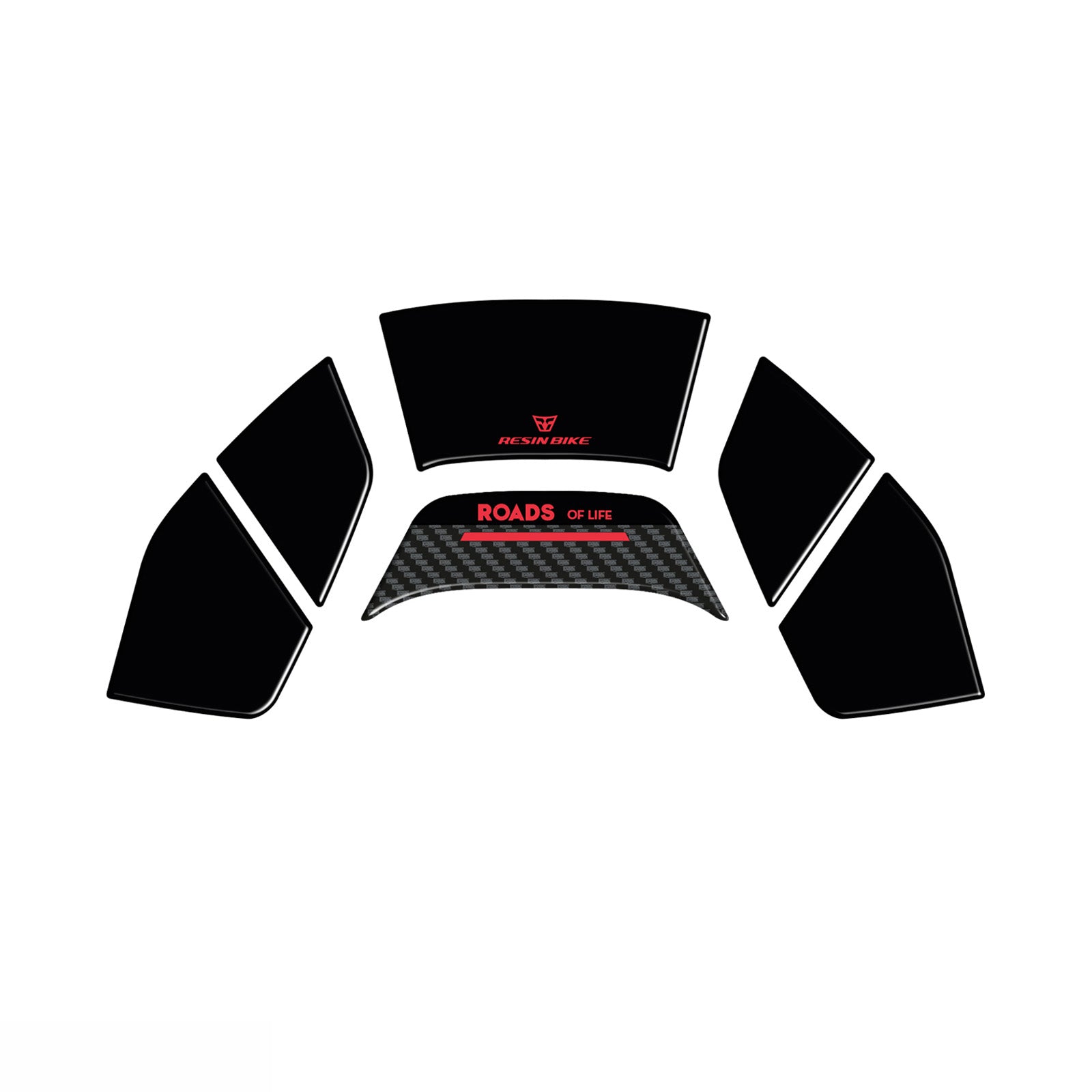 Resin Bike 3D Motorcycle Stickers - Tank Pad | Yamaha Tracer 9 2025>2026 RB-1000772200003 -   Pyramid Motorcycle Accessories