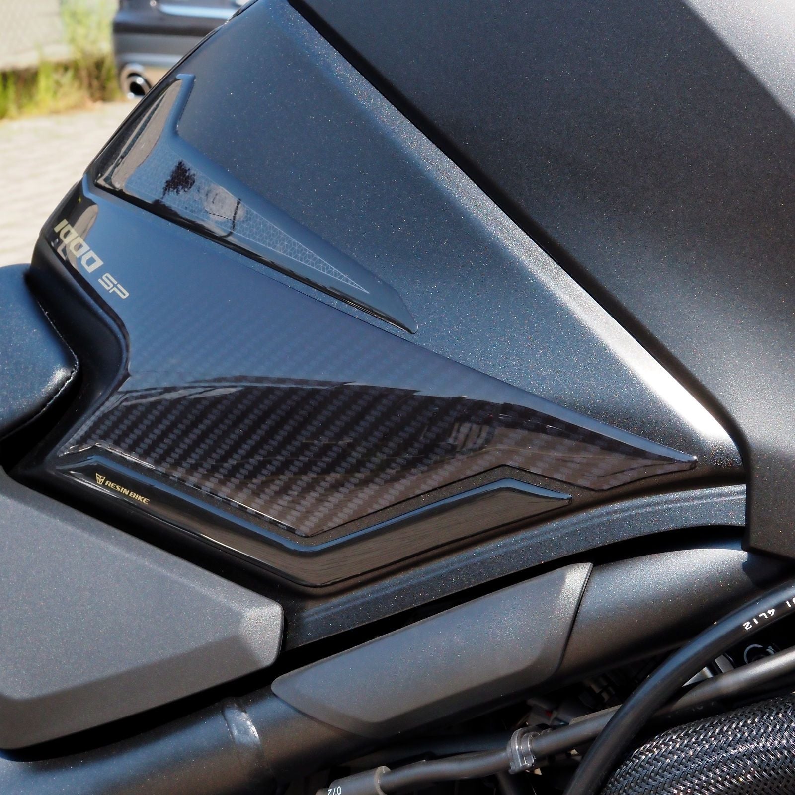 Resin Bike 3D Motorcycle Stickers - Tank Sides | Honda CB1000 Hornet SP 2025>Current -   Pyramid Motorcycle Accessories