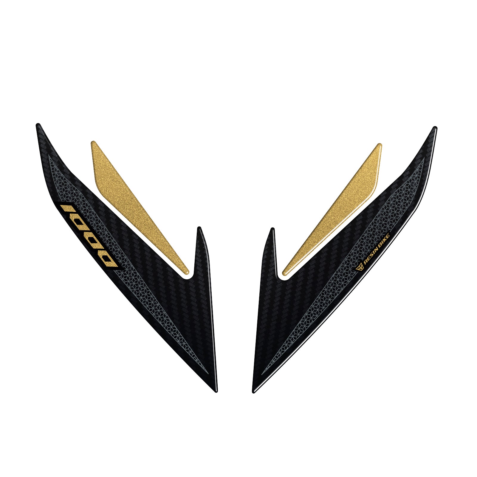 Resin Bike 3D Motorcycle Stickers - Windshield | Honda CB1000 Hornet SP 2025>Current -   Pyramid Motorcycle Accessories