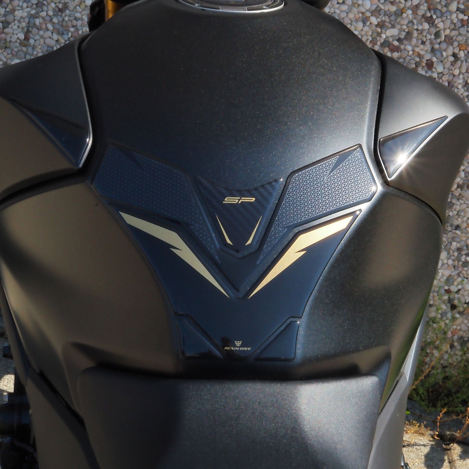 Resin Bike 3D Motorcycle Stickers - Tank Kit | Honda CB1000 Hornet SP 2025>Current -   Pyramid Motorcycle Accessories