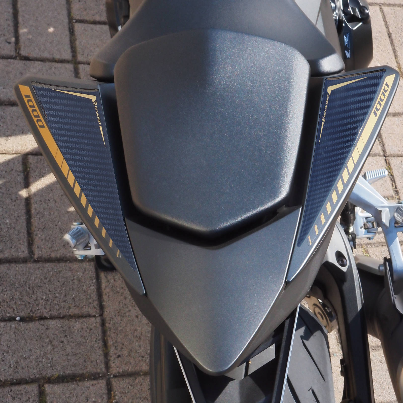 Resin Bike 3D Motorcycle Stickers - Tail Section | Honda CB1000 Hornet SP 2025>Current -   Pyramid Motorcycle Accessories