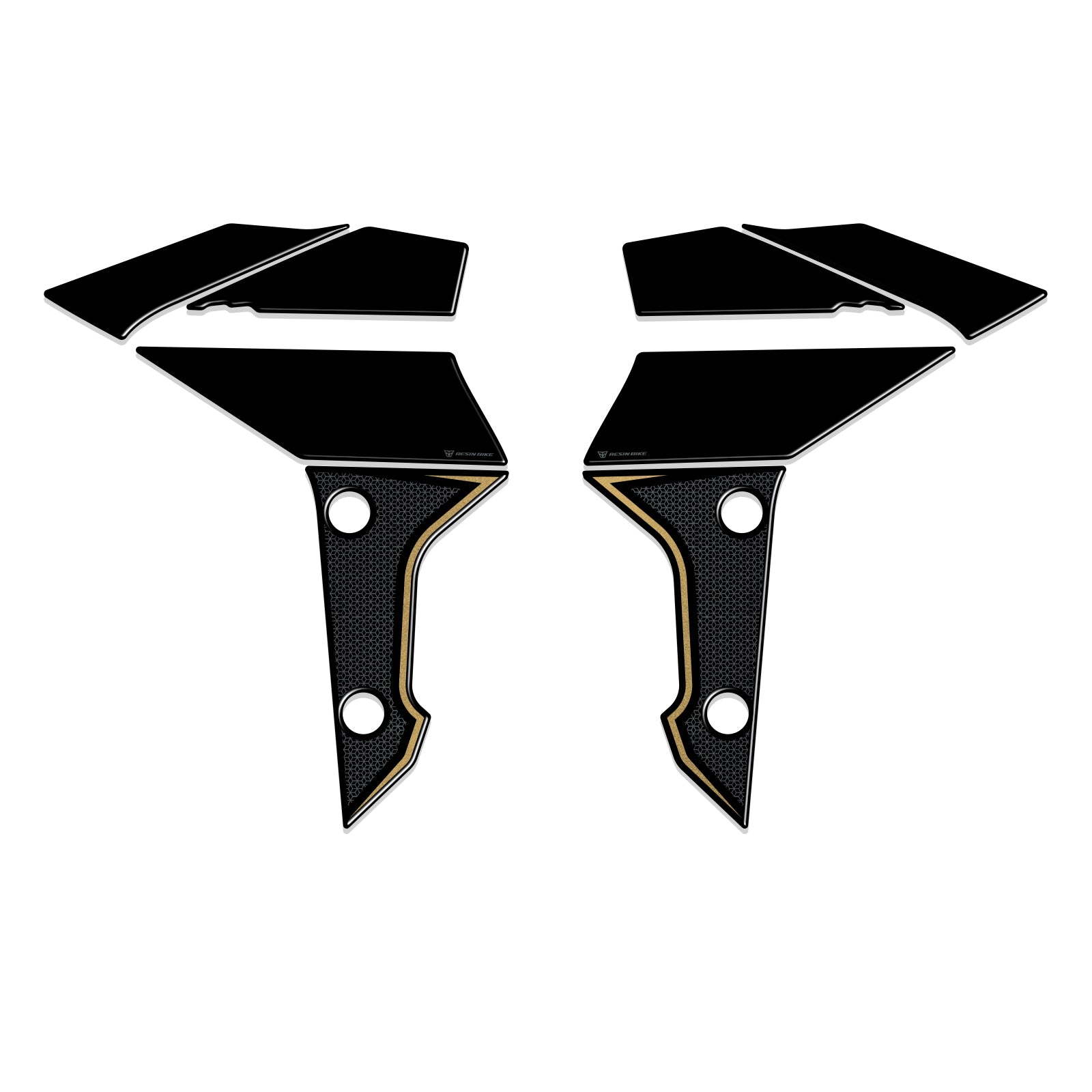 Resin Bike 3D Motorcycle Stickers - Side Panels | Honda CB1000 Hornet SP 2025>2026 -   Pyramid Motorcycle Accessories