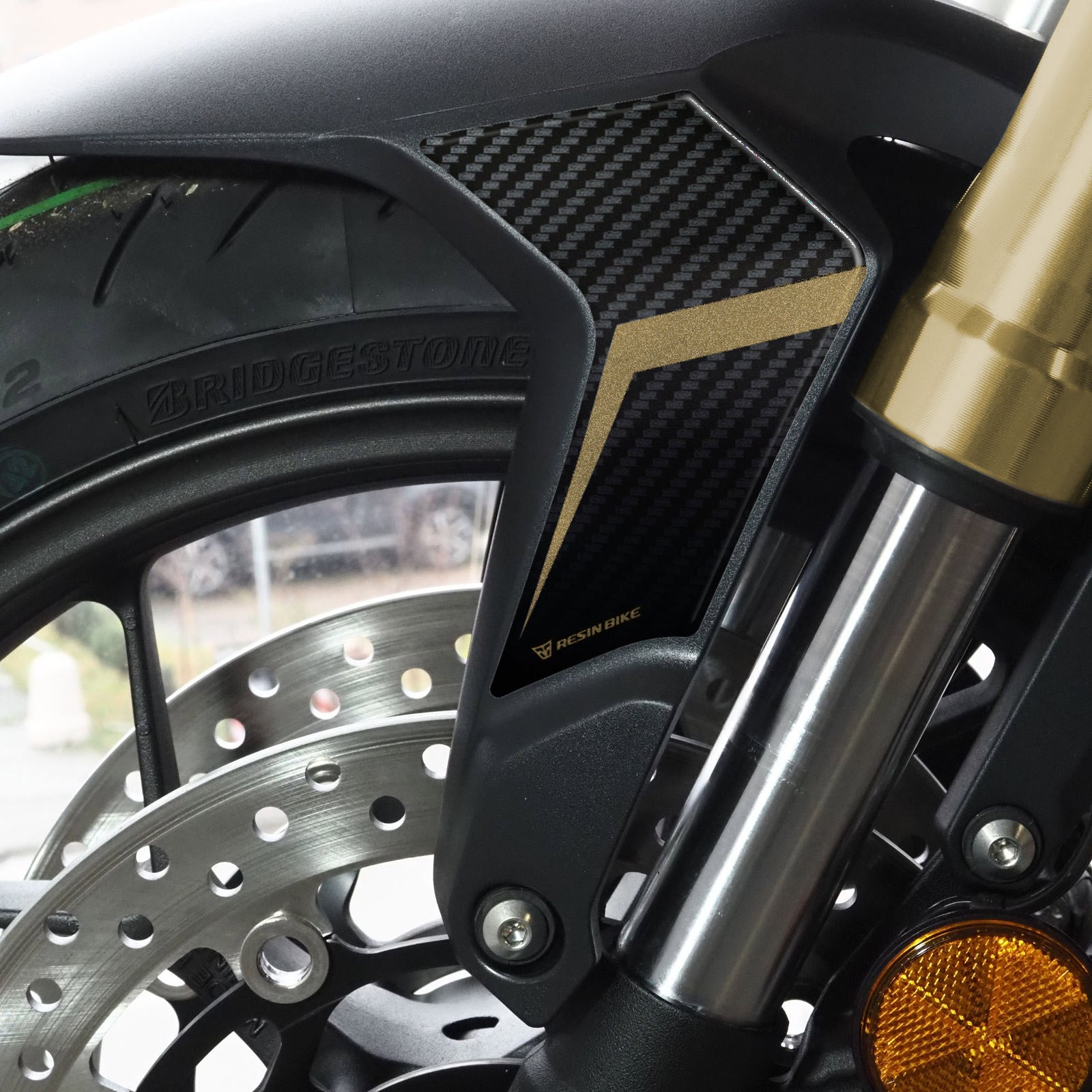 Resin Bike 3D Motorcycle Stickers - Tank Kit | Honda CB1000 Hornet SP 2025>Current -   Pyramid Motorcycle Accessories