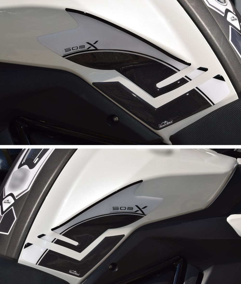 Resin Bike 3D Motorcycle Stickers - Tank Sides | Benelli TRK 502 X 2020>2026 RB-B26654K2 -   Pyramid Motorcycle Accessories