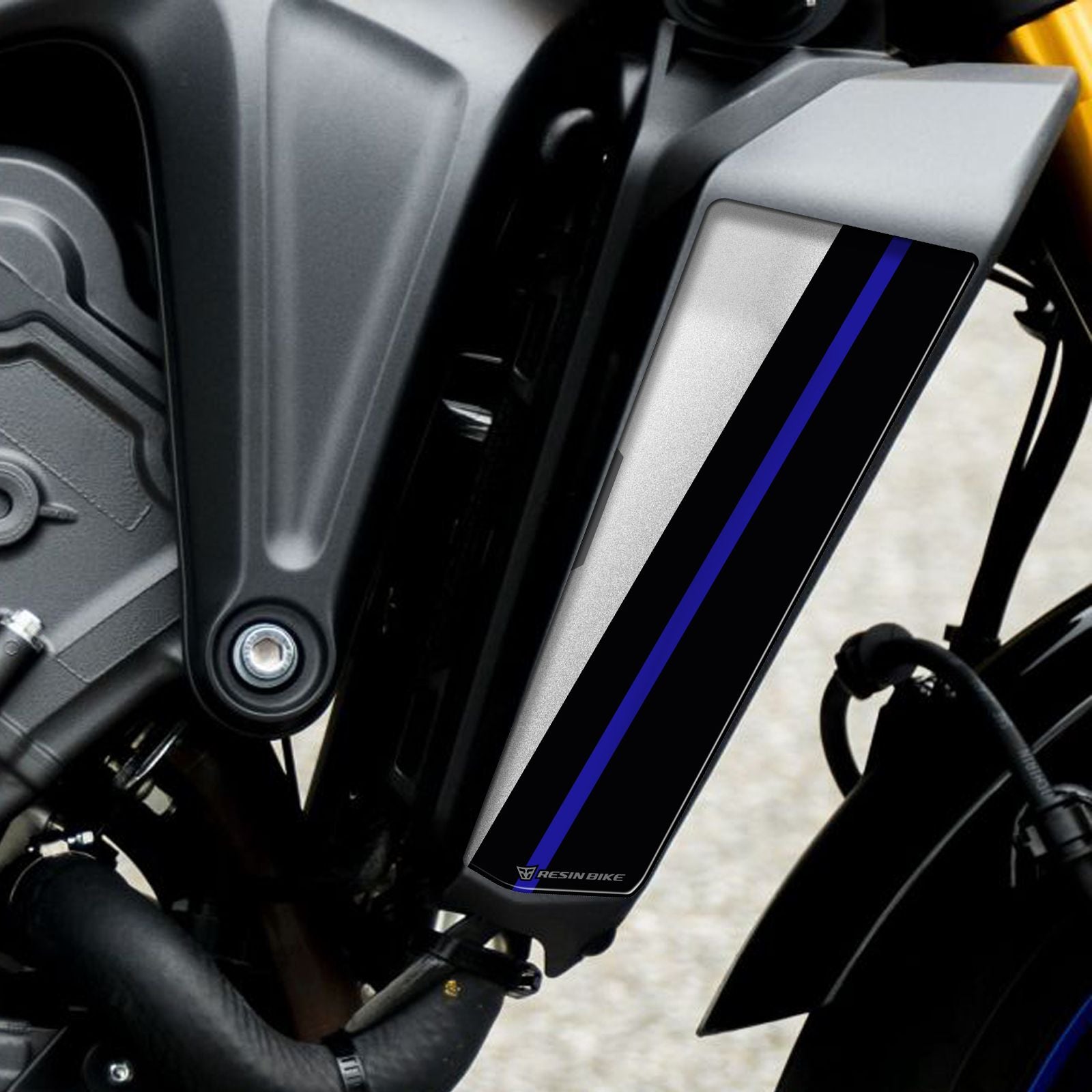 Resin Bike 3D Motorcycle Stickers - Side Panels | Yamaha MT-09 SP 2024>2025 -   Pyramid Motorcycle Accessories