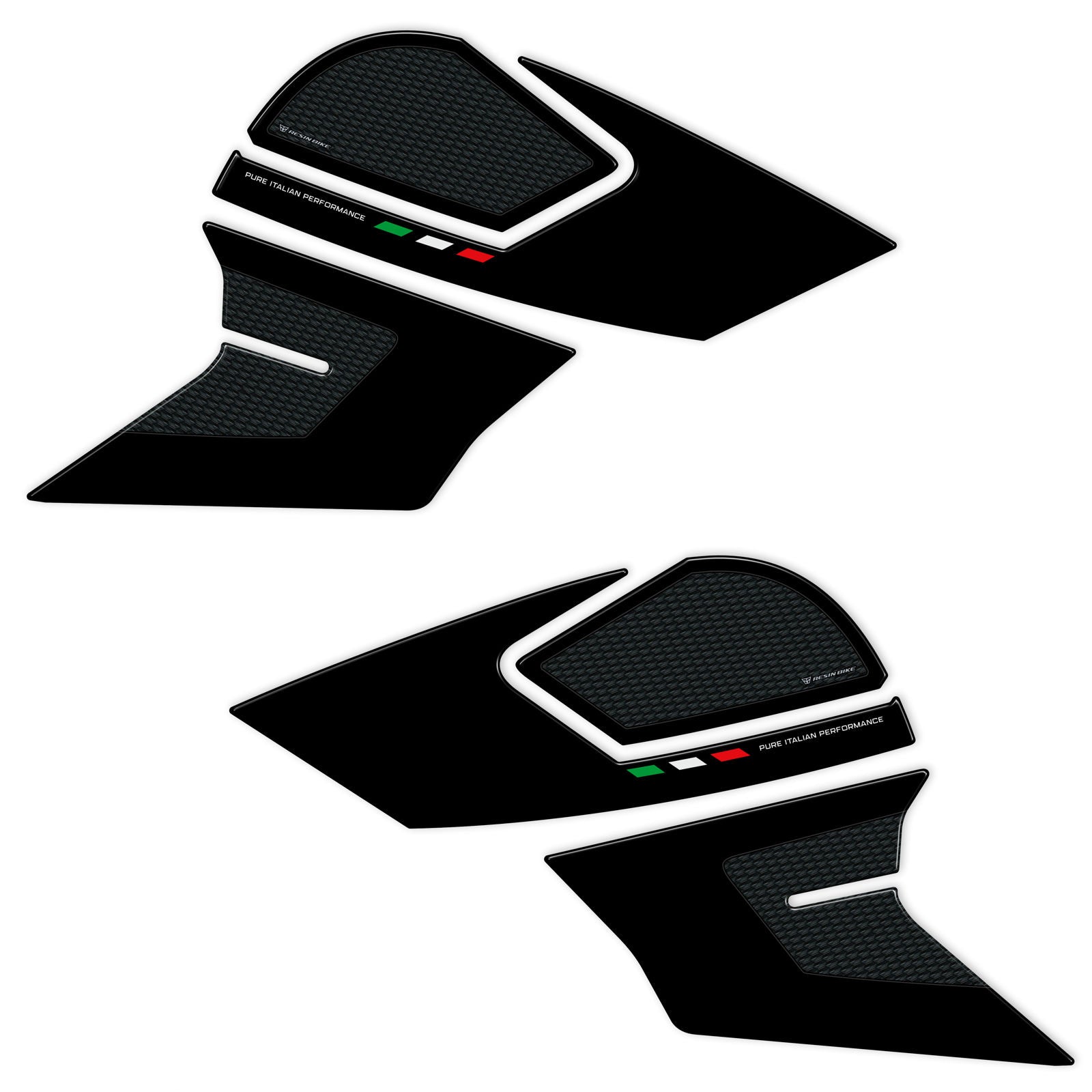 Resin Bike 3D Motorcycle Stickers - Tank Sides | Ducati Panigale/Streetfighter V4 / V4 S 2025>2026 -   Pyramid Motorcycle Accessories