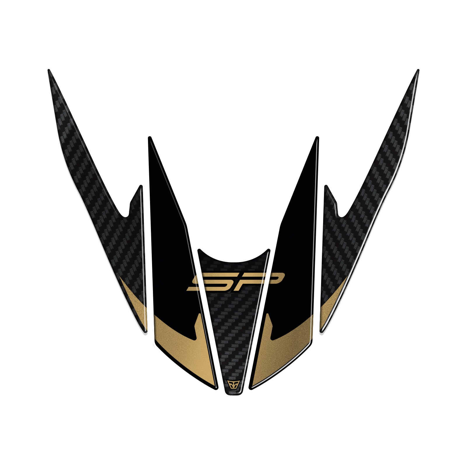 Resin Bike 3D Motorcycle Stickers - Front Fender | Honda CB1000 Hornet SP 2025>Current -   Pyramid Motorcycle Accessories