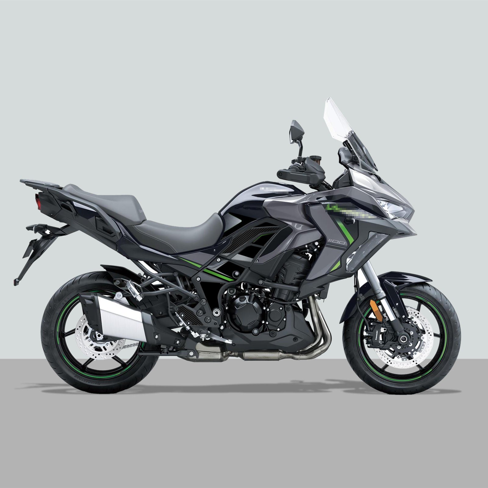 Resin Bike 3D Motorcycle Stickers - Basic Kit | Kawasaki Versys 1100 2025>2026 -   Pyramid Motorcycle Accessories