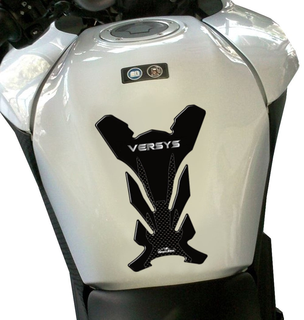 Resin Bike 3D Motorcycle Stickers - Tank Pad | Kawasaki Versys 650 -   Pyramid Motorcycle Accessories
