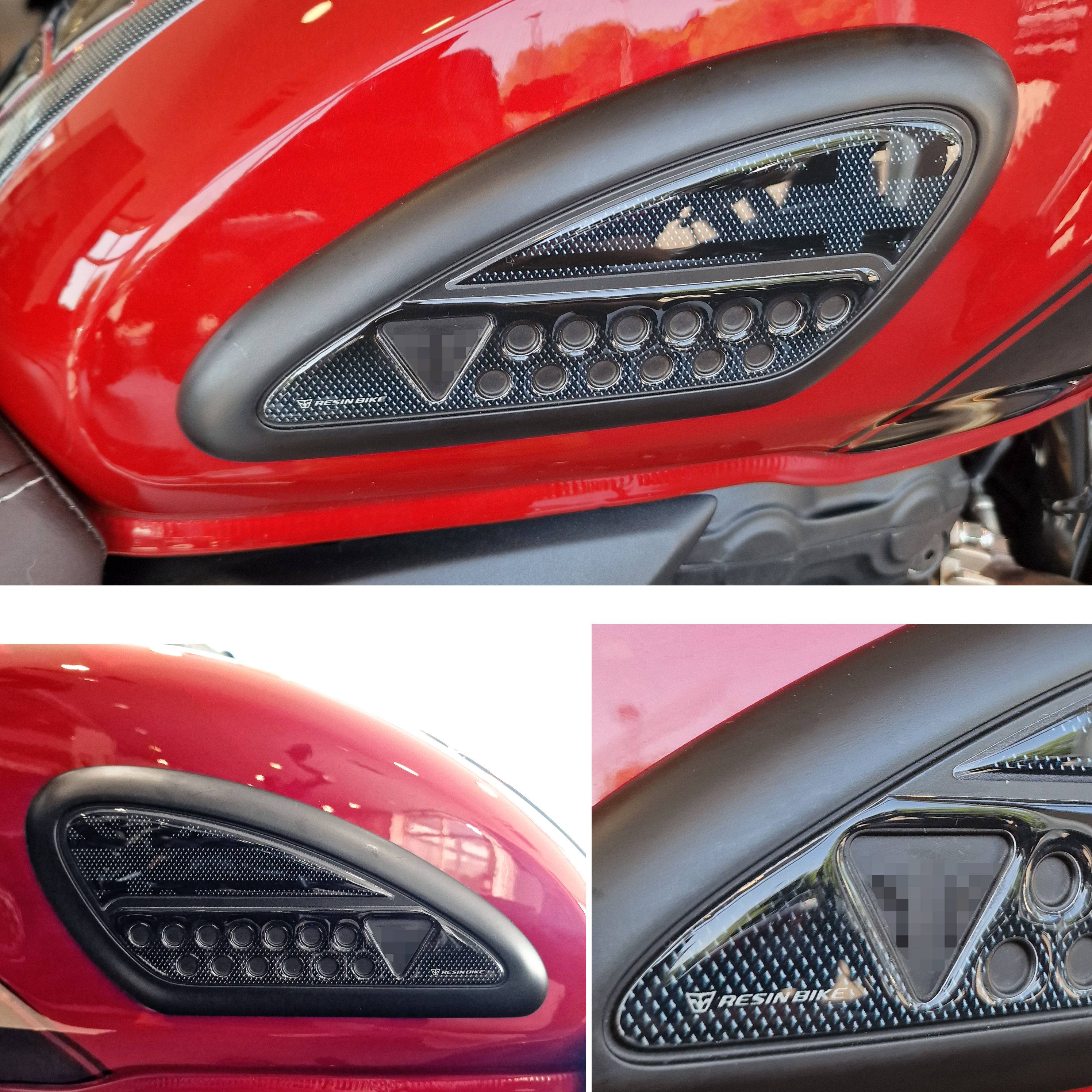 Resin Bike 3D Motorcycle Stickers - Tank Sides | Triumph Scrambler 400 X / Speed 400 2024>2025 RB-1000781800003 -   Pyramid Motorcycle Accessories