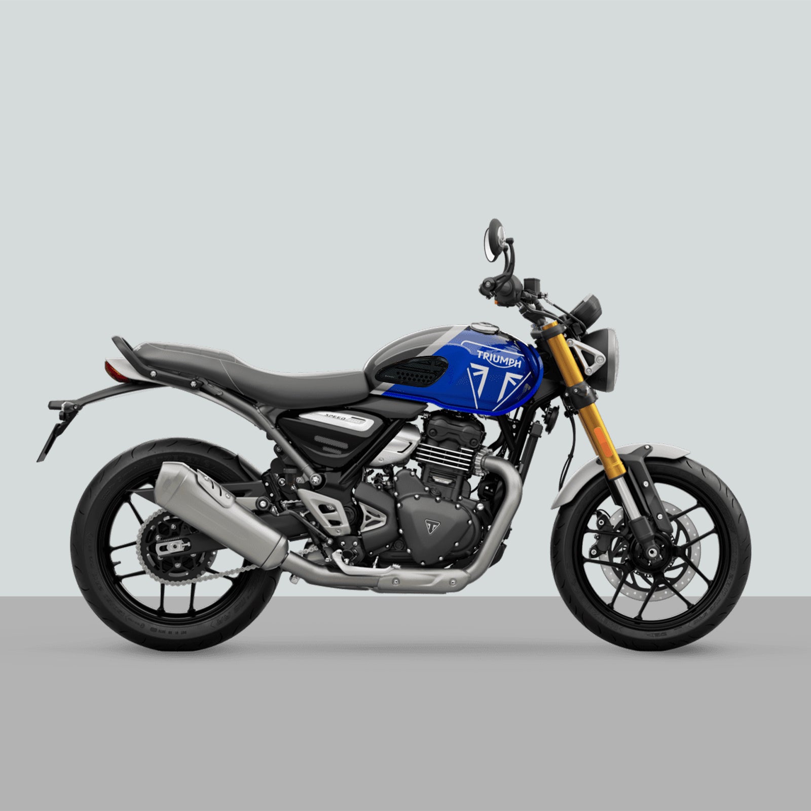 Resin Bike 3D Motorcycle Stickers - Full Kit | Triumph Scrambler 400 X / Speed 400 2024>2025 RB-1000782600008 -   Pyramid Motorcycle Accessories