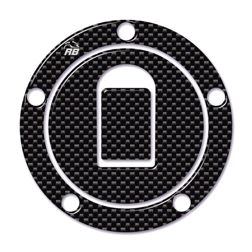 Resin Bike 3D Motorcycle Stickers - Fuel Cap | Kawasaki Ninja ZX-6R 2020>2025 -   Pyramid Motorcycle Accessories