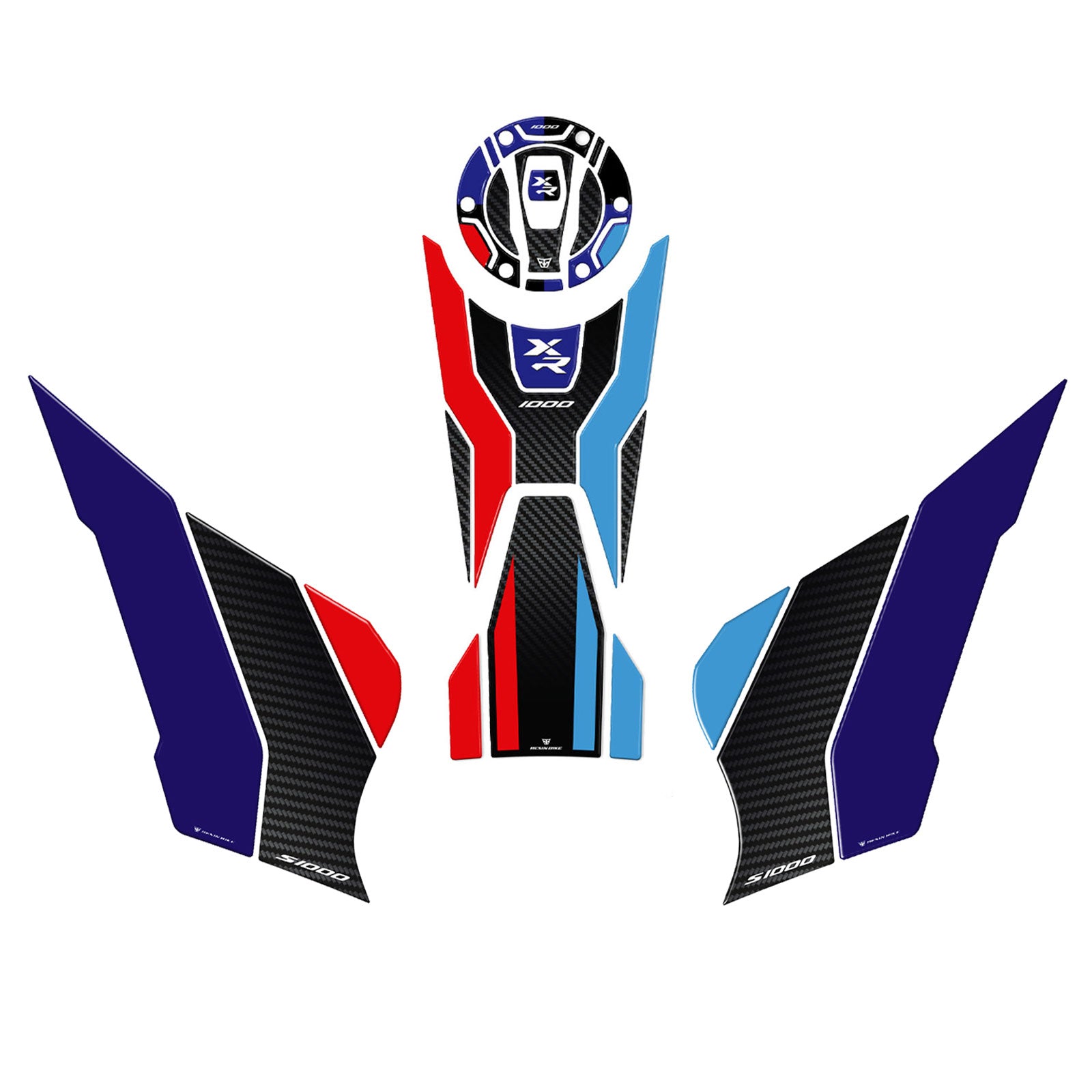 Resin Bike 3D Motorcycle Stickers - Basic Kit | BMW S 1000 XR 2020>2026 RB-1000784400002 -   Pyramid Motorcycle Accessories