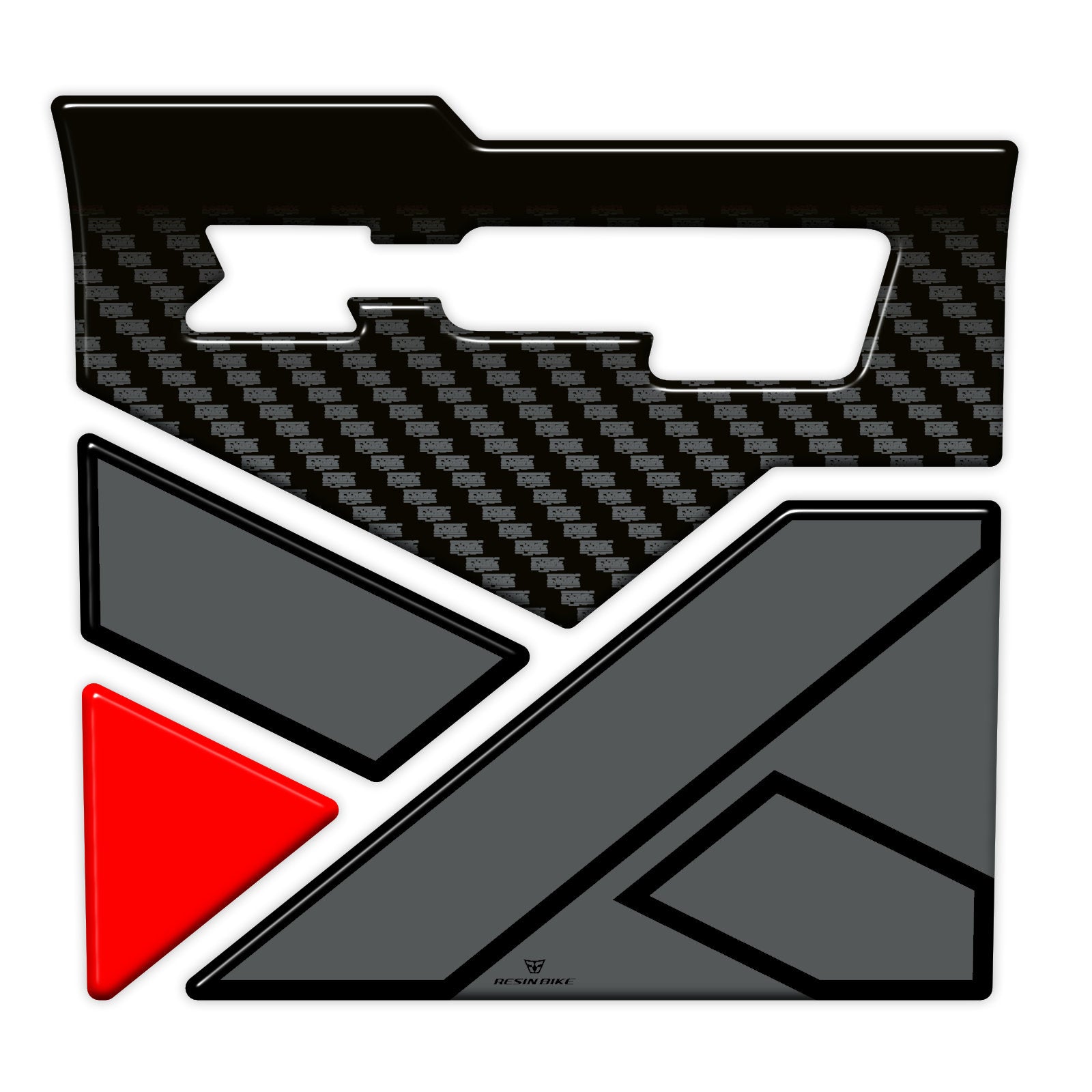 Resin Bike 3D Motorcycle Stickers - Tank Pad | Moto Morini X-Cape 700 2025>2026 -   Pyramid Motorcycle Accessories