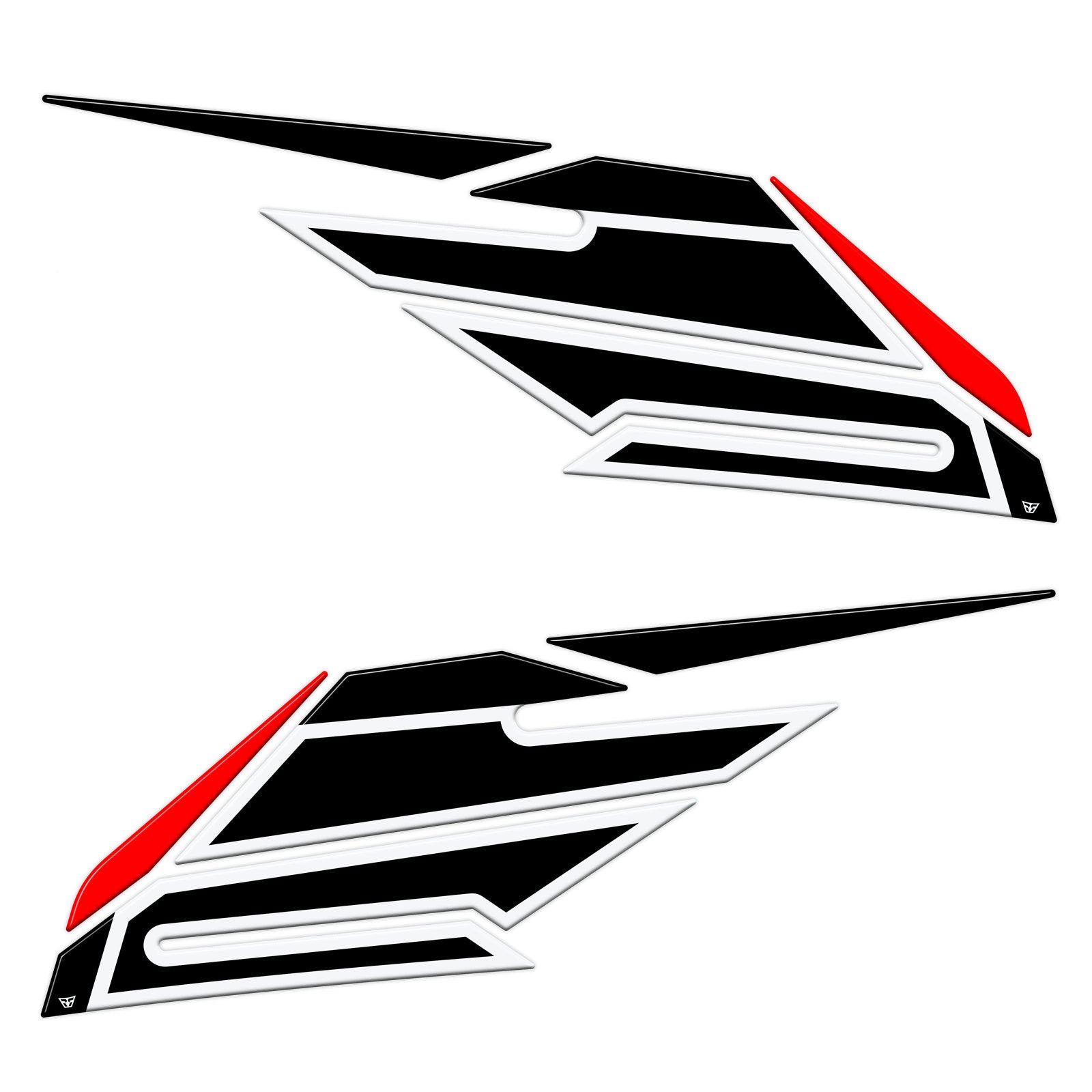 Resin Bike 3D Motorcycle Stickers - Tank Sides | Moto Morini X-Cape 700 2025>2026 RB-1000787700000 -   Pyramid Motorcycle Accessories