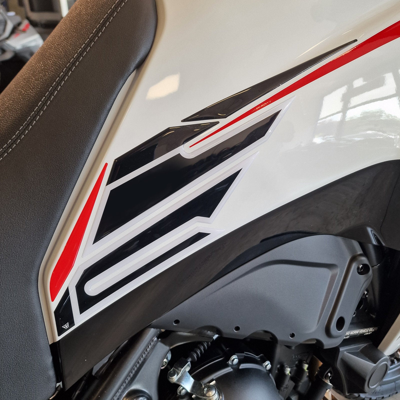 Resin Bike 3D Motorcycle Stickers - Full Kit | Moto Morini X-Cape 700 2025>2026 -   Pyramid Motorcycle Accessories