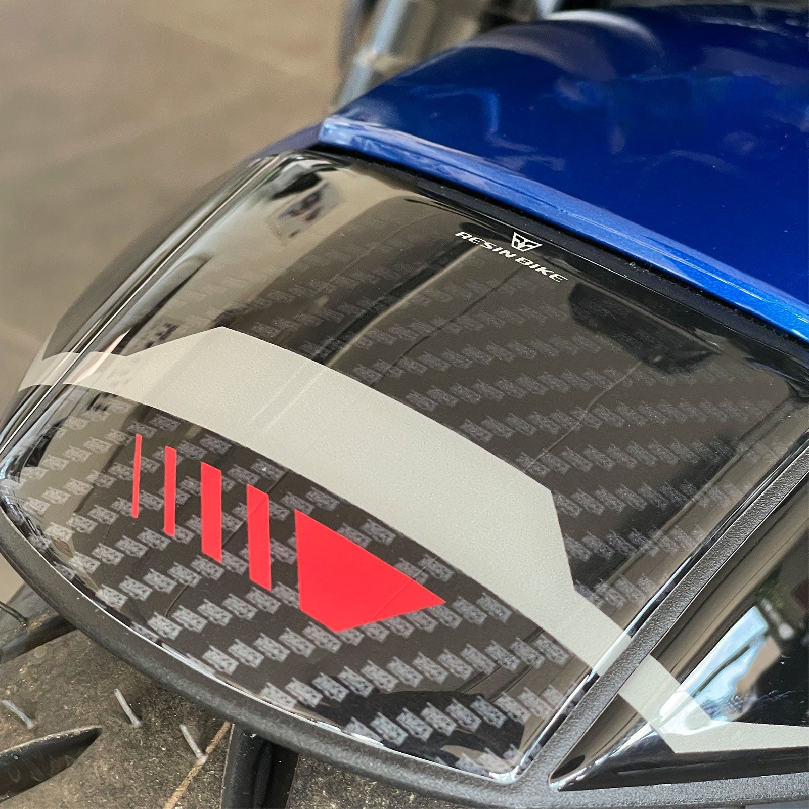 Resin Bike 3D Motorcycle Stickers - Footboard | BMW R 1300 R 2025>2026 -   Pyramid Motorcycle Accessories
