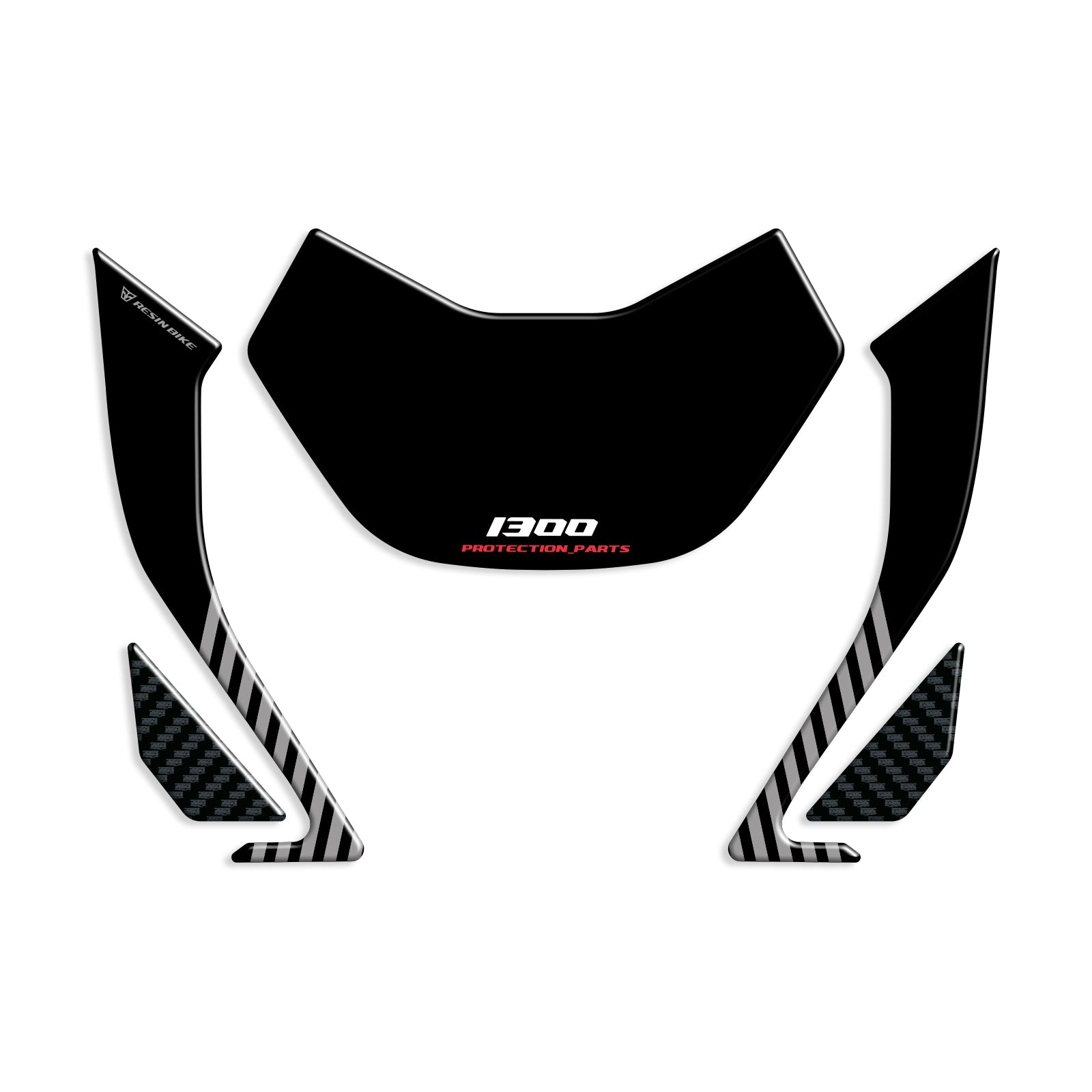 Resin Bike 3D Motorcycle Stickers - Front Fender | BMW R 1300 R 2025>2026 -   Pyramid Motorcycle Accessories
