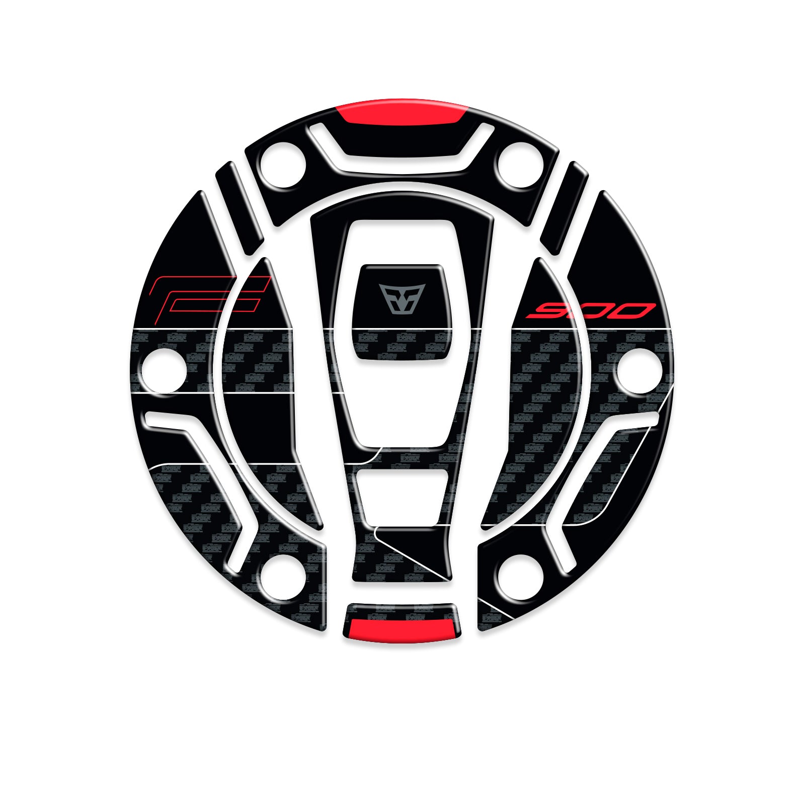 Resin Bike 3D Motorcycle Stickers - Frontal Area | BMW F 900 R 2020>2026 -   Pyramid Motorcycle Accessories
