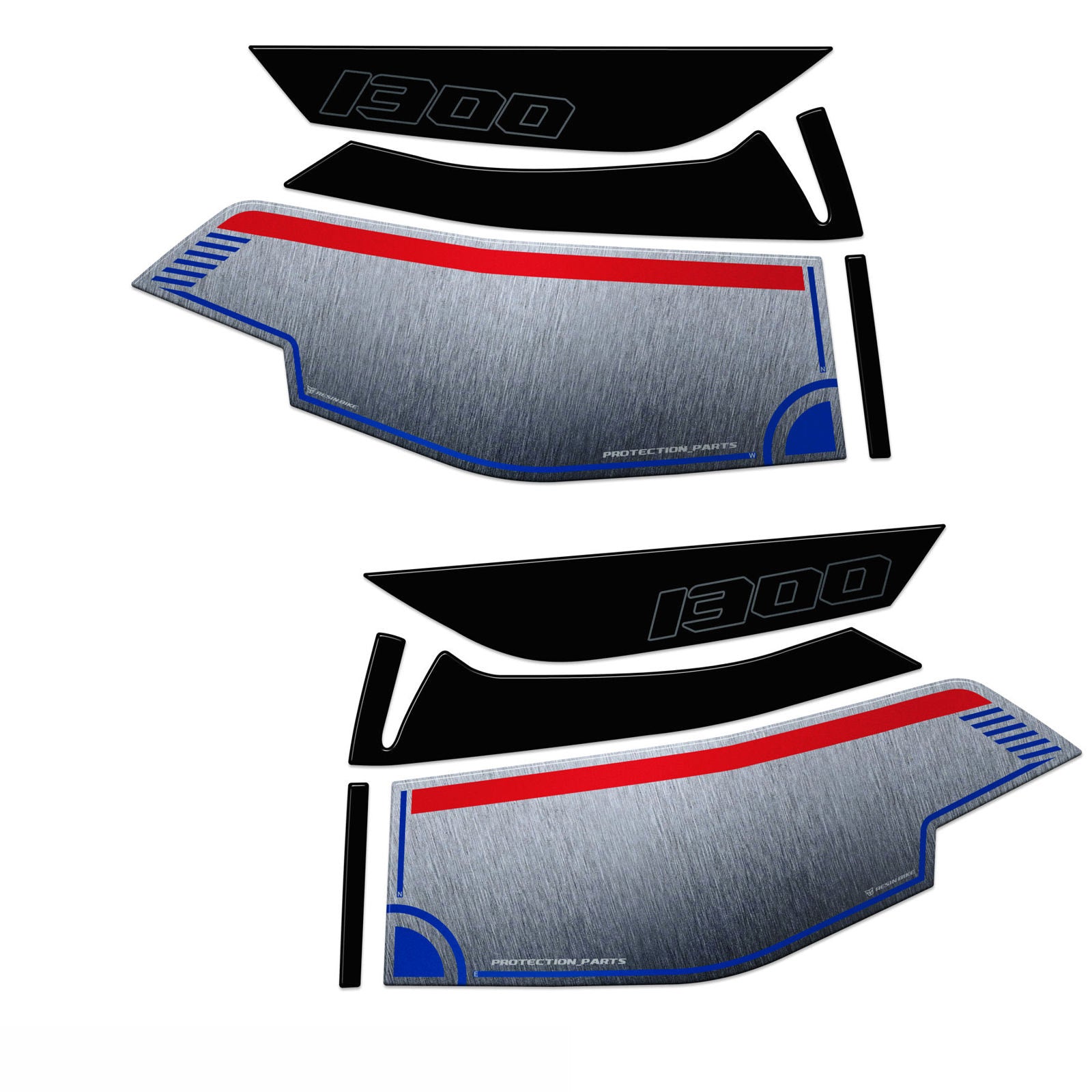 Resin Bike 3D Motorcycle Stickers - Panniers | BMW R 1300 RT 2025>2026 -   Pyramid Motorcycle Accessories