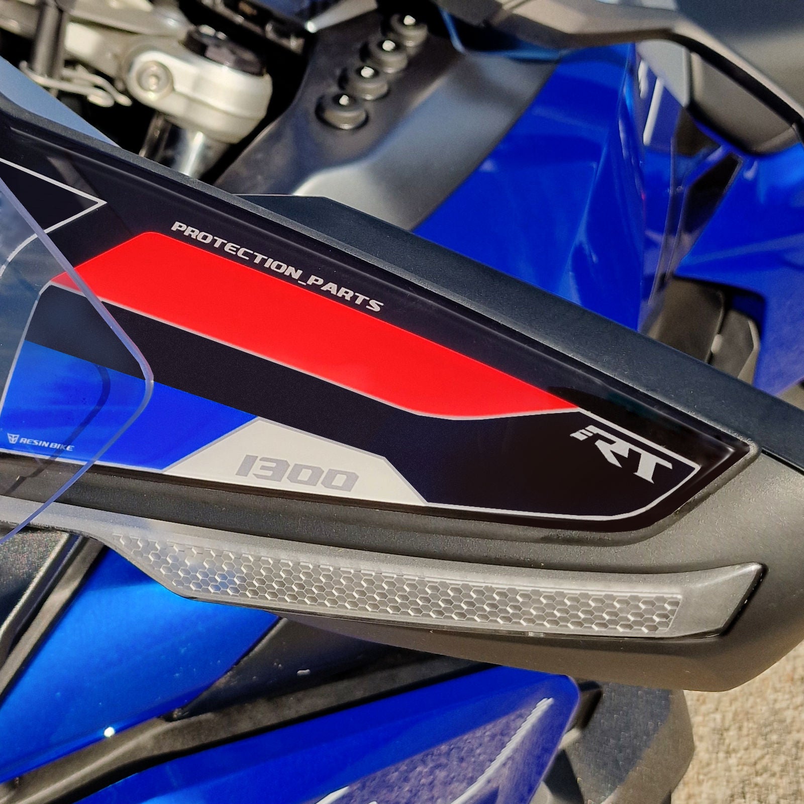 Resin Bike 3D Motorcycle Stickers - Handguards | BMW R 1300 RT 2025>2026 -   Pyramid Motorcycle Accessories