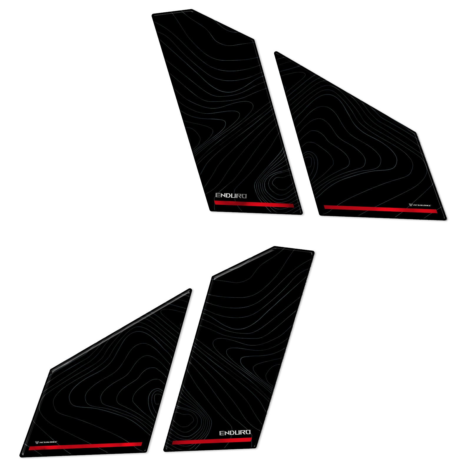 Resin Bike 3D Motorcycle Stickers - Tank Sides | BMW R 12 G/S 2025>2026 -   Pyramid Motorcycle Accessories