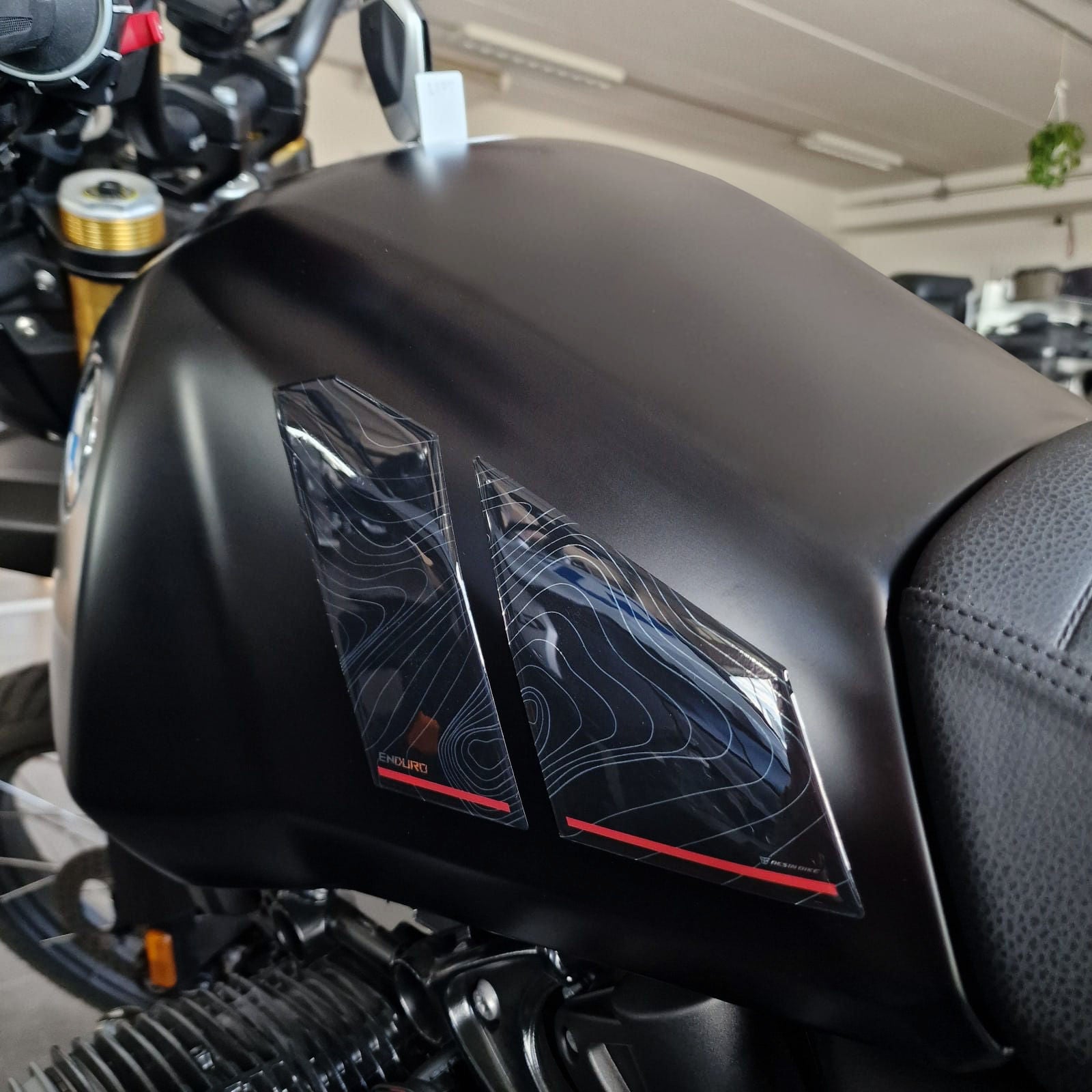 Resin Bike 3D Motorcycle Stickers - Tank Sides | BMW R 12 G/S 2025>2026 -   Pyramid Motorcycle Accessories