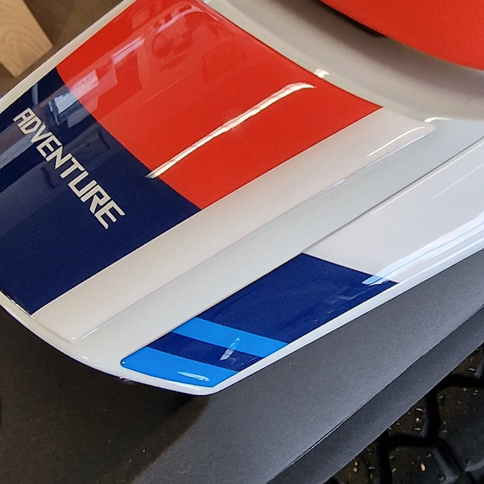 Resin Bike 3D Motorcycle Stickers - Tail Section | BMW R 12 G/S 2025>2026 -   Pyramid Motorcycle Accessories