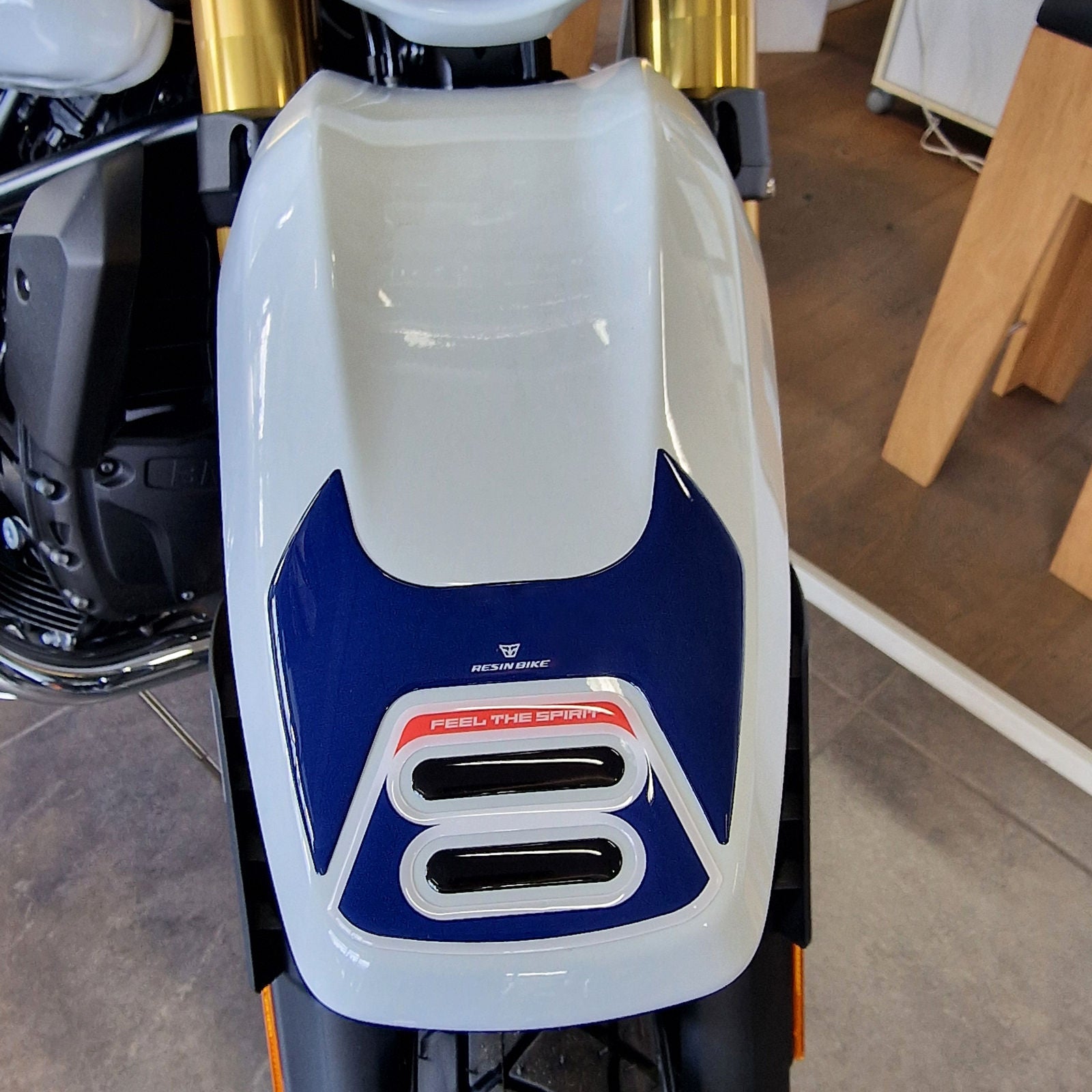 Resin Bike 3D Motorcycle Stickers - Footboard | BMW R 12 G/S 2025>2026 -   Pyramid Motorcycle Accessories