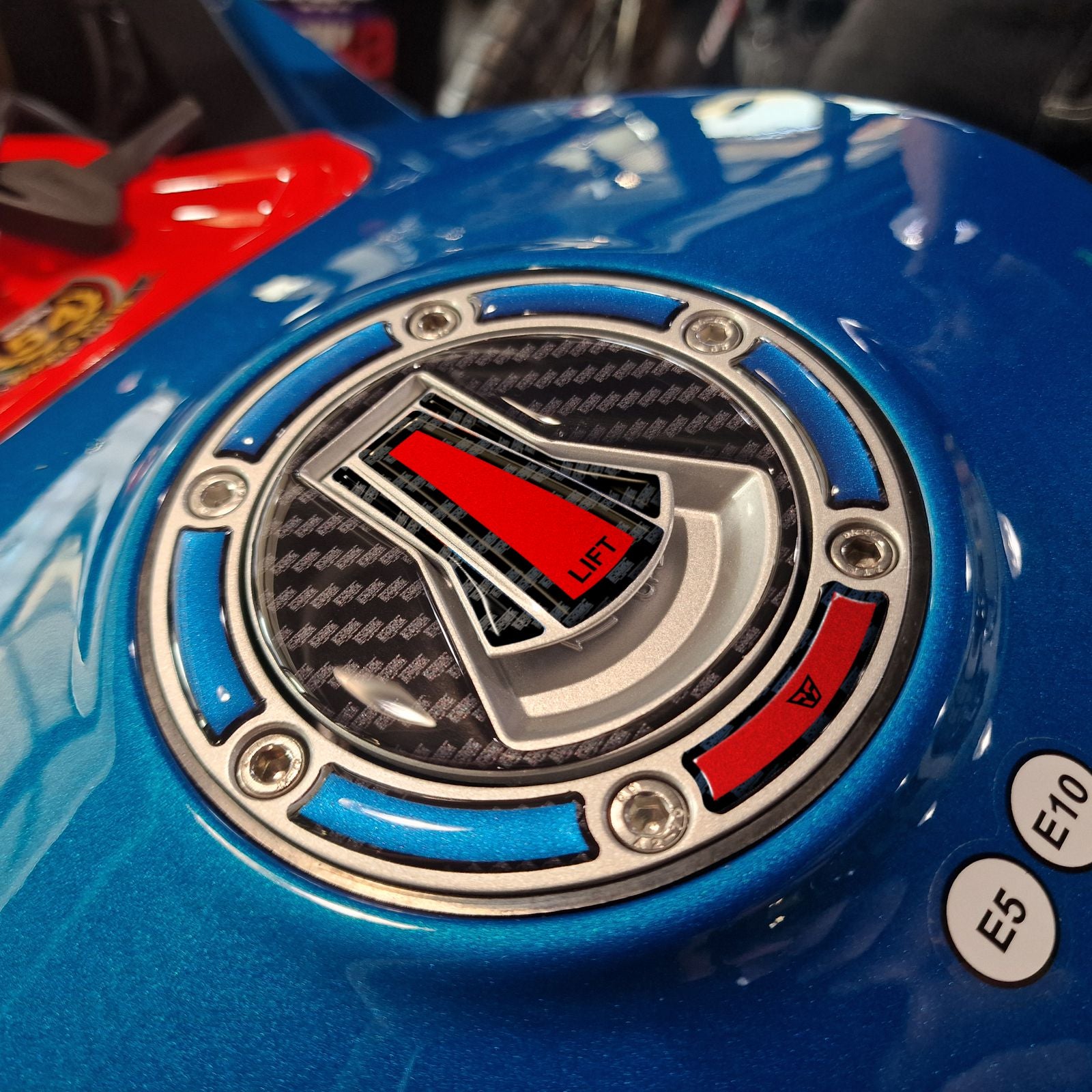 Resin Bike 3D Motorcycle Stickers - Frontal Area | Aprilia RS 660 2020>2026 -   Pyramid Motorcycle Accessories