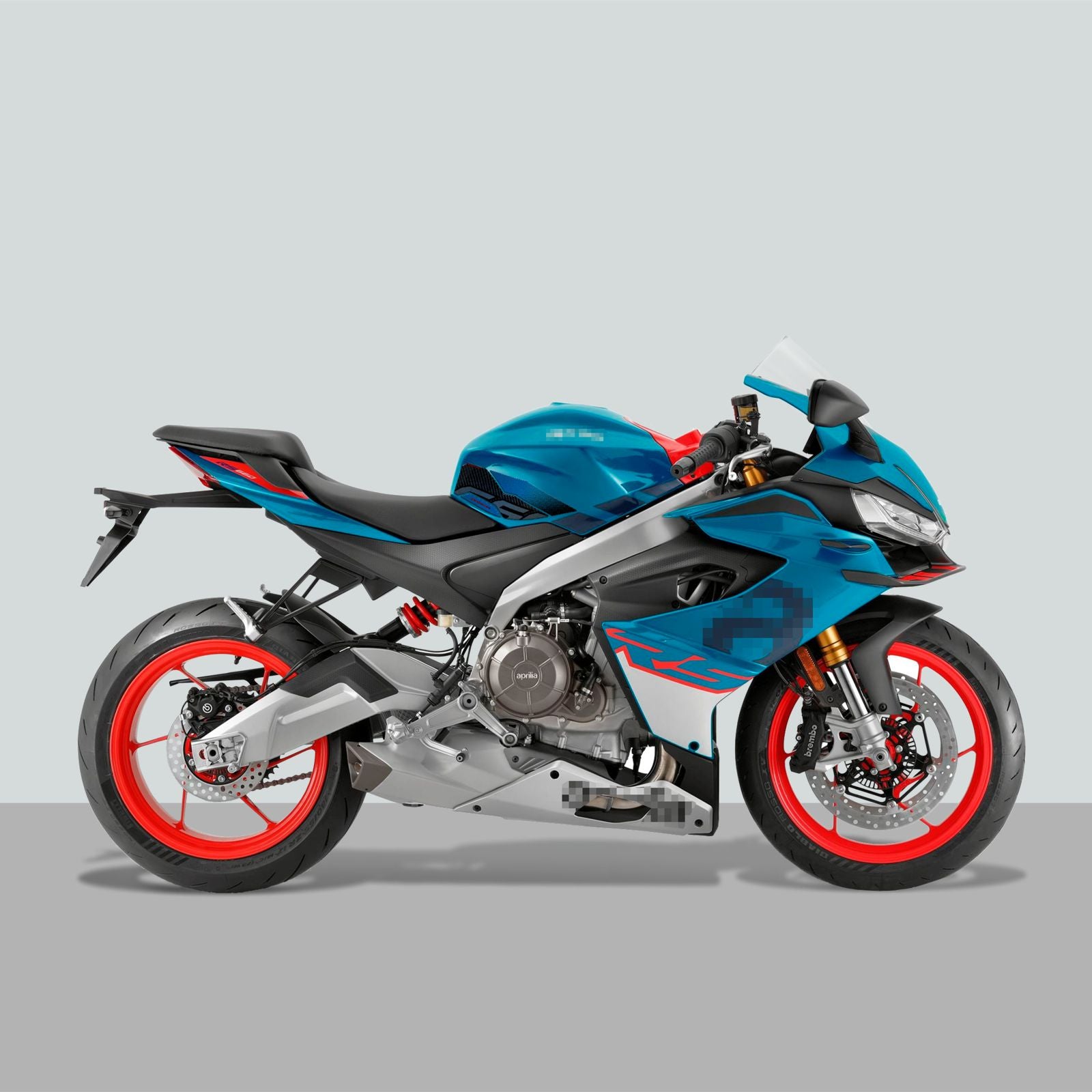 Resin Bike 3D Motorcycle Stickers - Fuel Cap | Aprilia RS 660 2025>2026 -   Pyramid Motorcycle Accessories