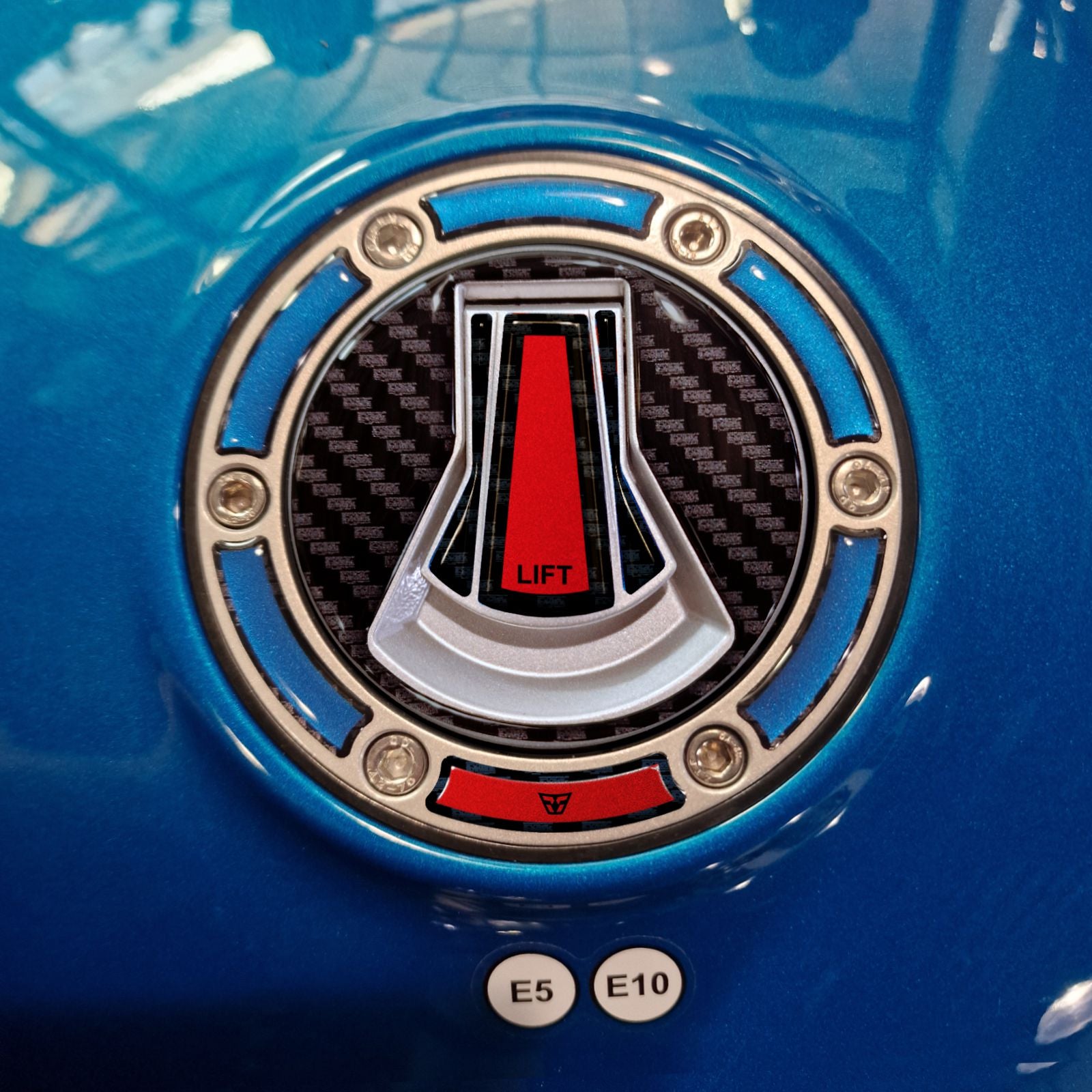 Resin Bike 3D Motorcycle Stickers - Fuel Cap | Aprilia RS 660 2025>2026 -   Pyramid Motorcycle Accessories