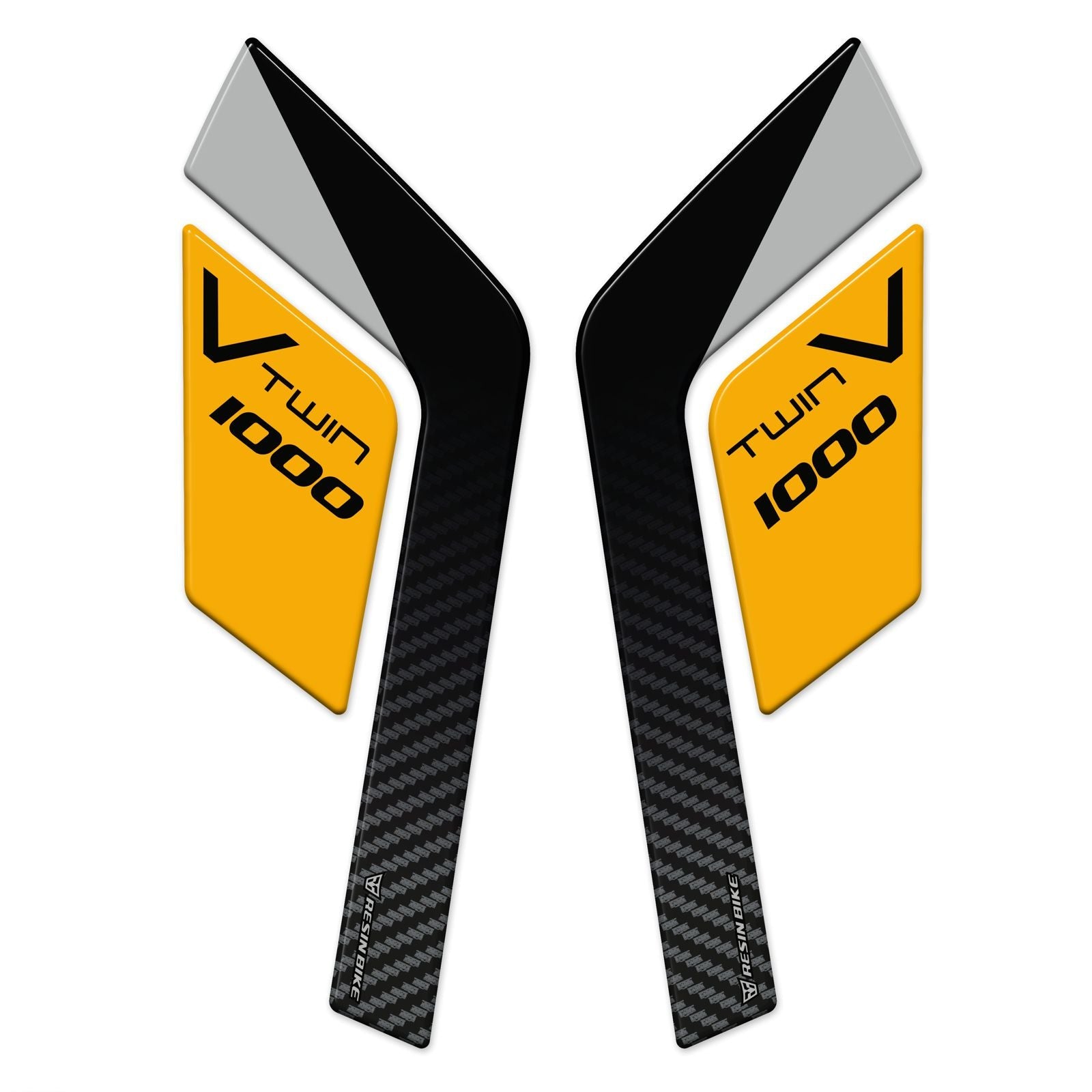 Resin Bike 3D Motorcycle Stickers - Side Panels | Moto Guzzi Stelvio 2024>2026 RB-1000795200004 -   Pyramid Motorcycle Accessories