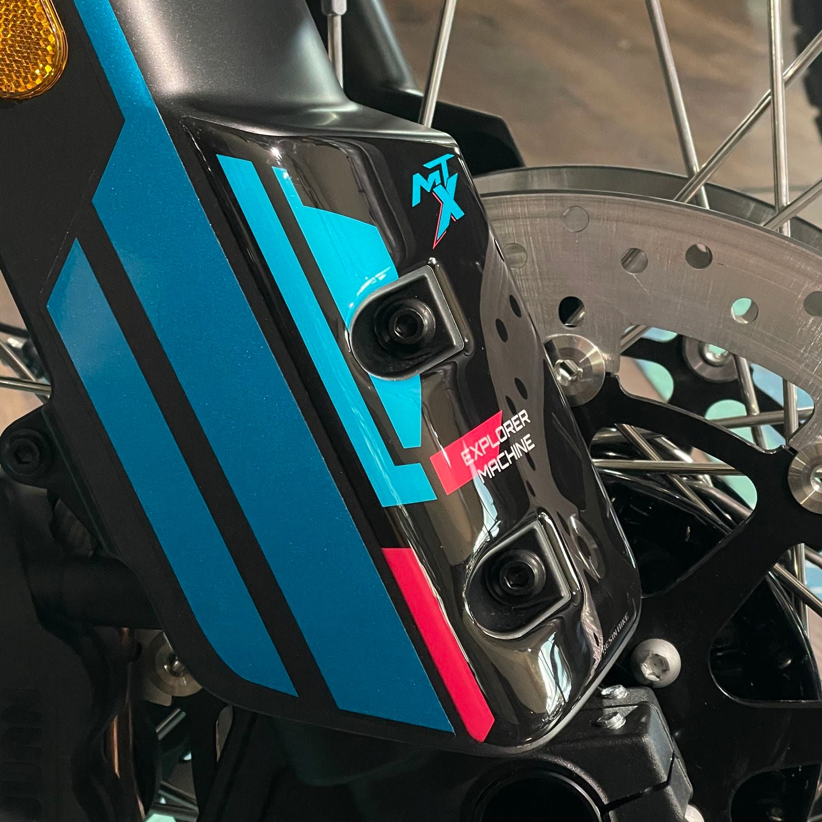 Resin Bike 3D Motorcycle Stickers - Full Kit | CFMoto 800MT-X 2025>2026 -   Pyramid Motorcycle Accessories