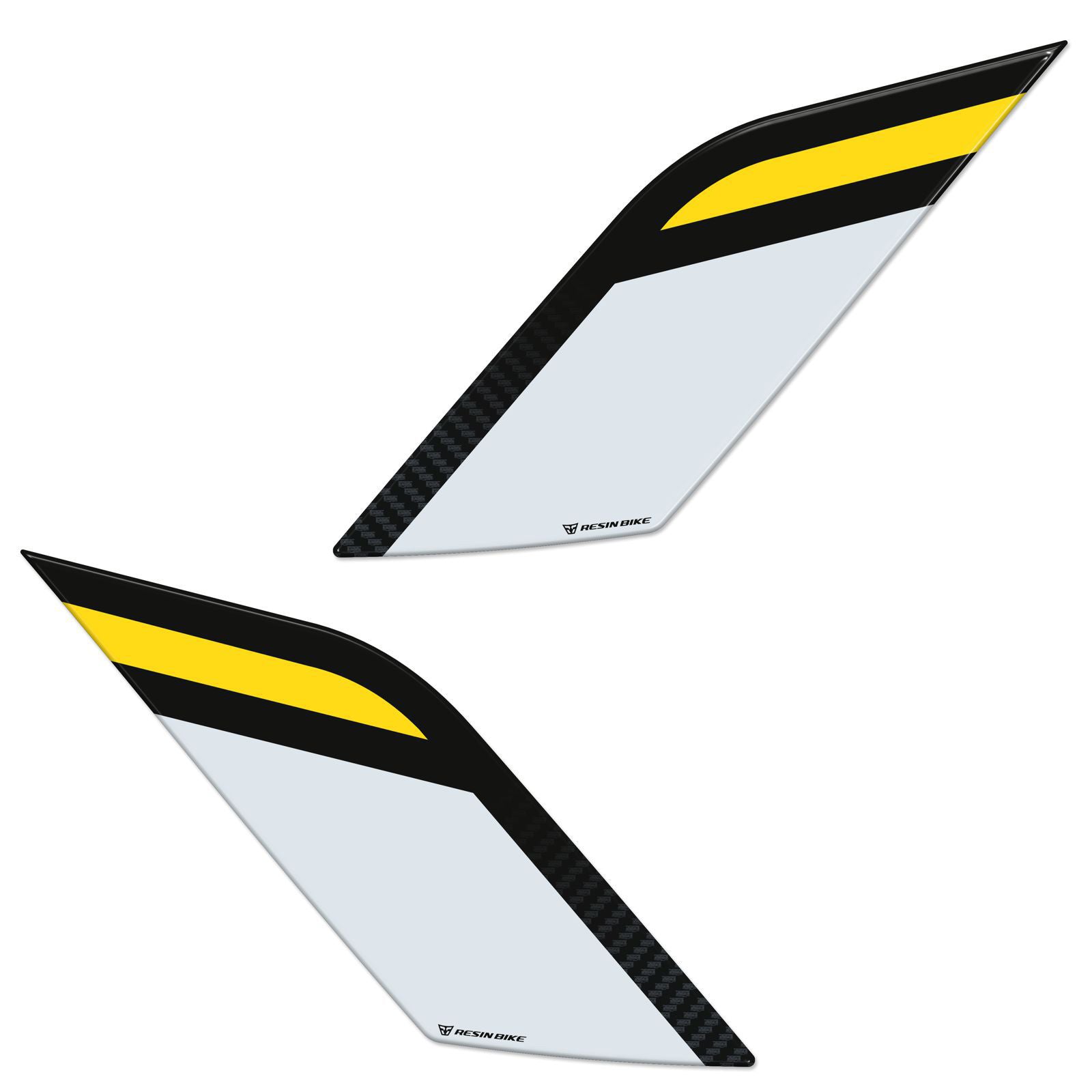 Resin Bike 3D Motorcycle Stickers - Tank Sides | Kawasaki Ninja ZX-4RR 2025-Current -   Pyramid Motorcycle Accessories