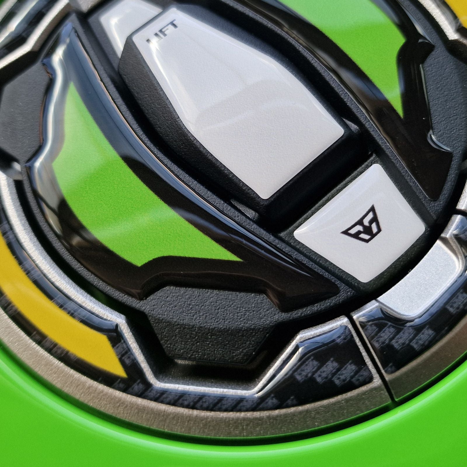 Resin Bike 3D Motorcycle Stickers - Fuel Cap | Kawasaki Ninja ZX-4RR 2025>Current -   Pyramid Motorcycle Accessories