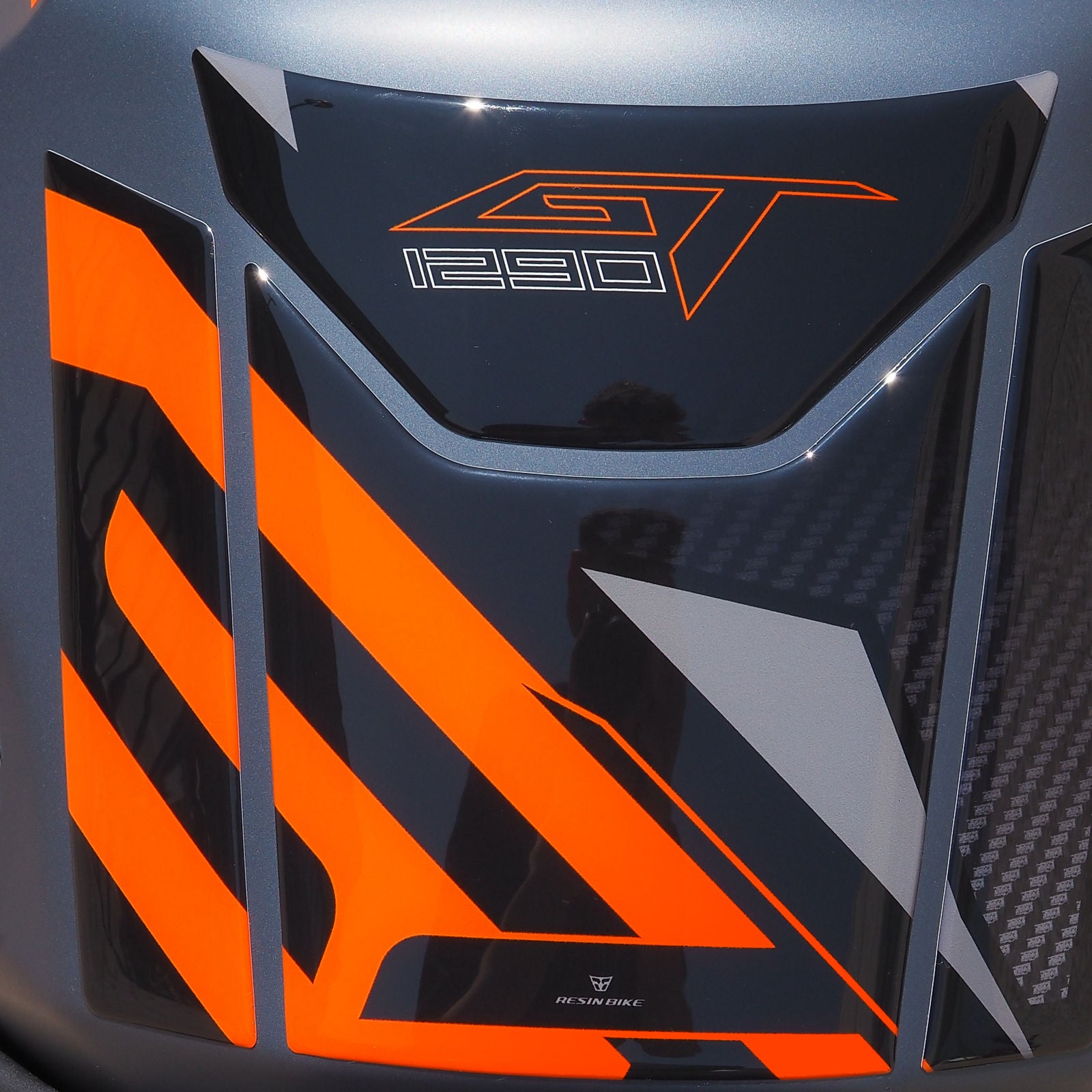 Resin Bike 3D Motorcycle Stickers - Tank Pad | KTM Super Duke 1290 GT 2019>2024 -   Pyramid Motorcycle Accessories