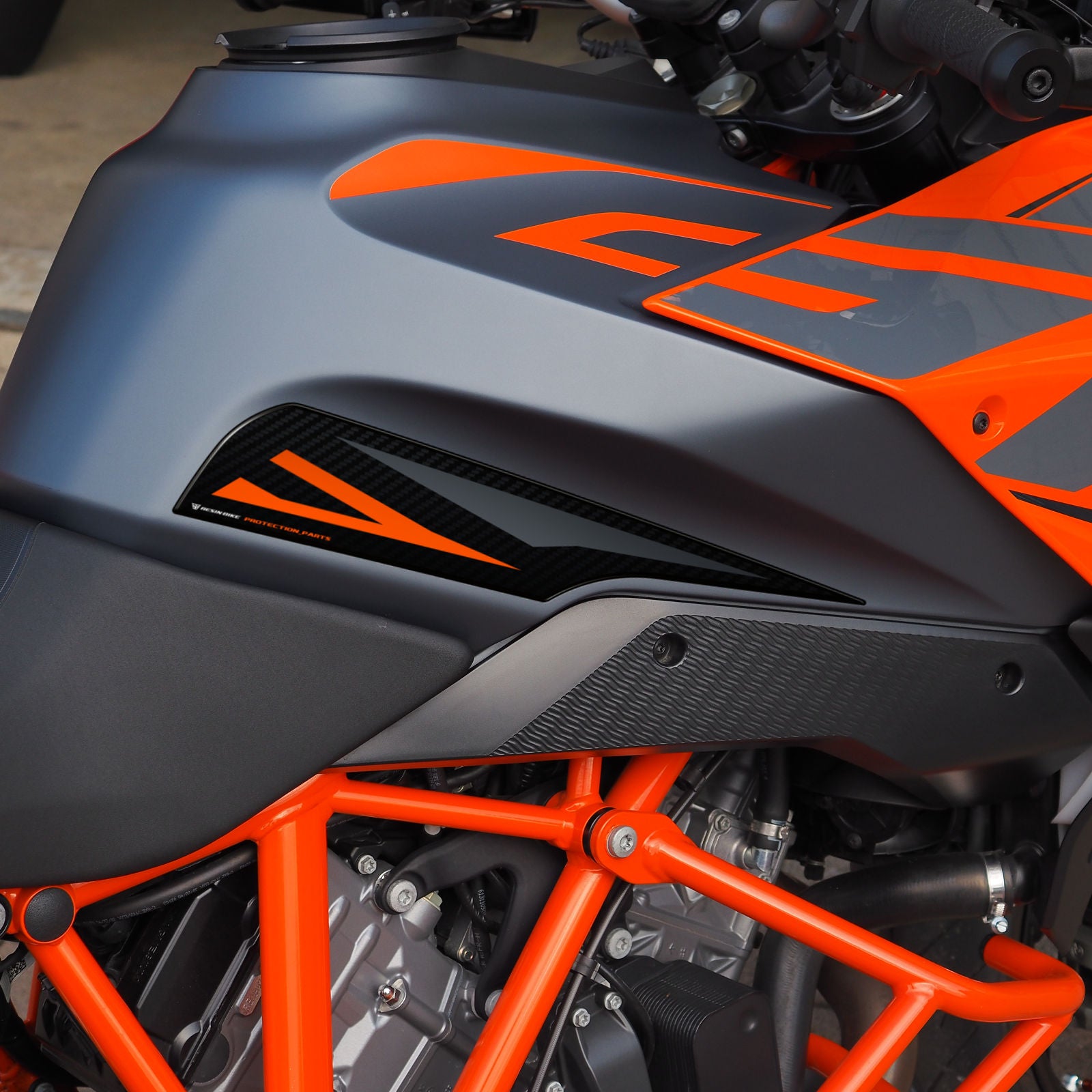 Resin Bike 3D Motorcycle Stickers - Tank Sides | KTM Super Duke 1290 GT 2019>2024 -   Pyramid Motorcycle Accessories