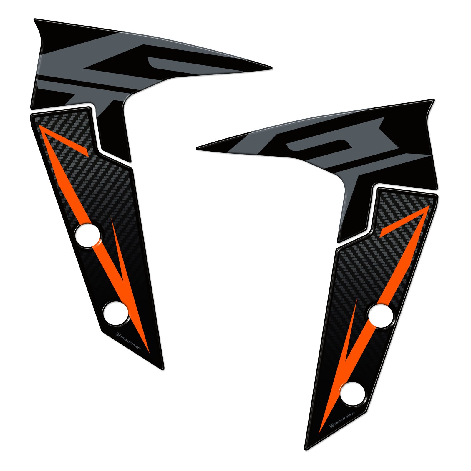 Resin Bike 3D Motorcycle Stickers - Front Fender | KTM Super Duke 1290 GT 2019>2024 -   Pyramid Motorcycle Accessories