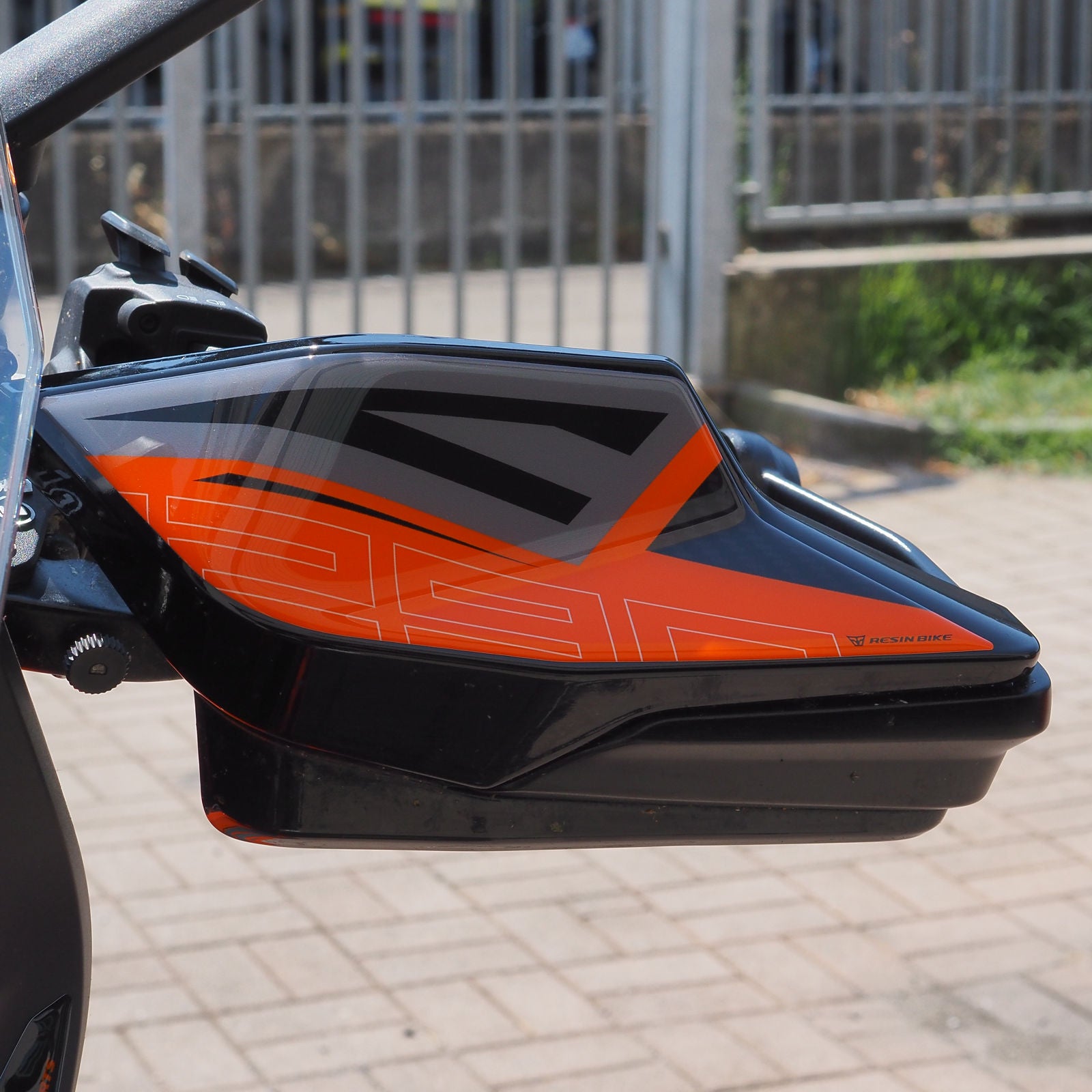 Resin Bike 3D Motorcycle Stickers - Handguards | KTM Super Duke 1290 GT 2019>2024 -   Pyramid Motorcycle Accessories