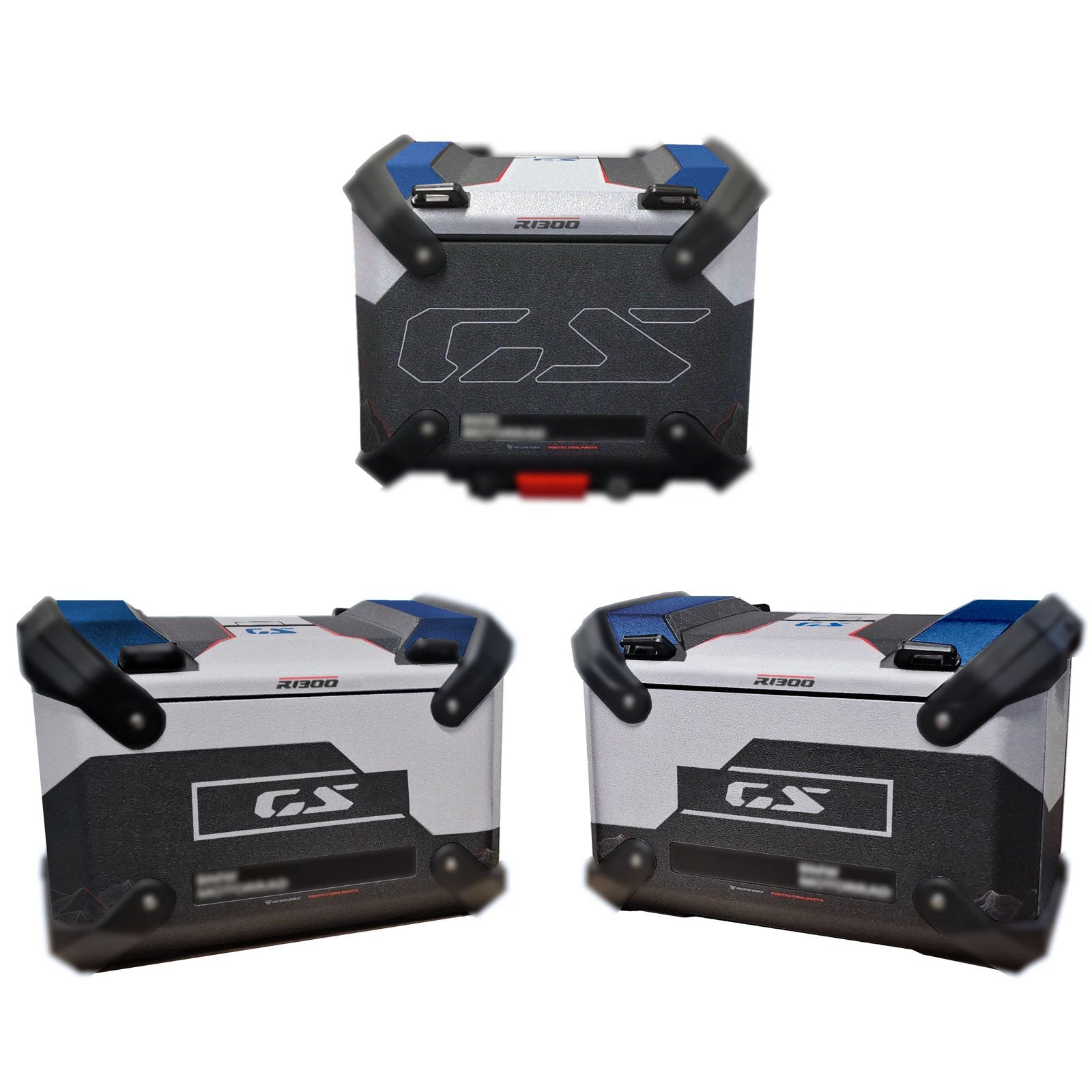 Resin Bike Crystal Motorcycle Protection Stickers - Panniers | BMW R 1300 GS Adventure 2025>2026 RB-1000801800006 -   Pyramid Motorcycle Accessories