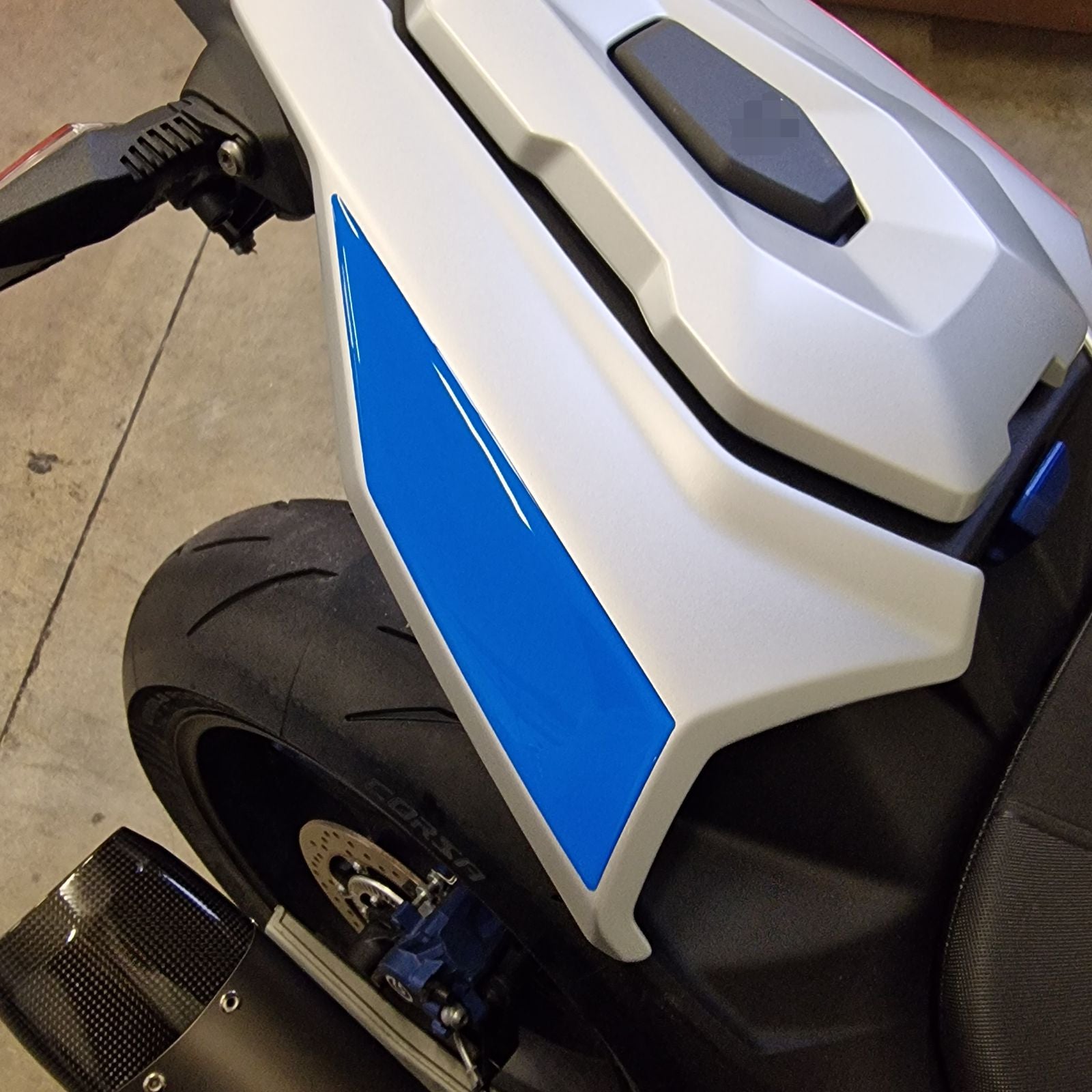 Resin Bike 3D Motorcycle Stickers - Tail Section | BMW S 1000 R / M 1000 R 2021>2026 -   Pyramid Motorcycle Accessories