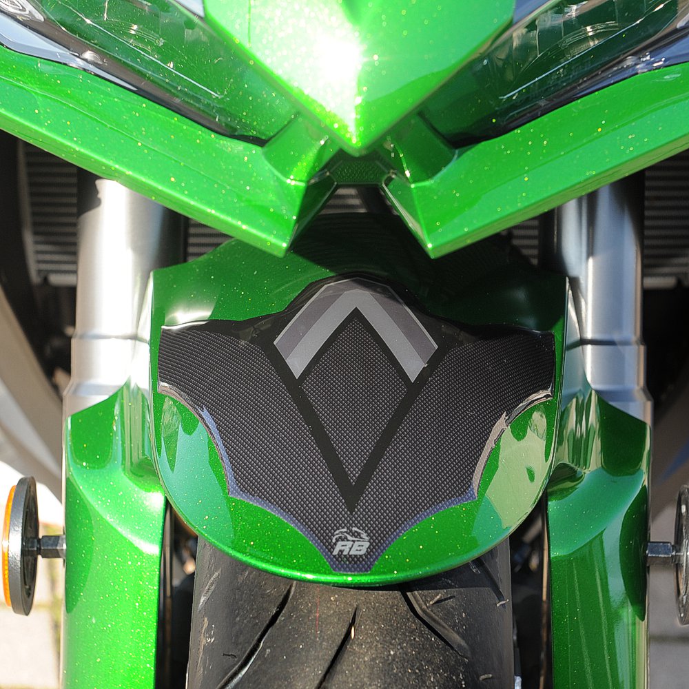 Resin Bike 3D Motorcycle Stickers - Front Fender | Kawasaki Z 1000 SX 2017>2020 -   Pyramid Motorcycle Accessories