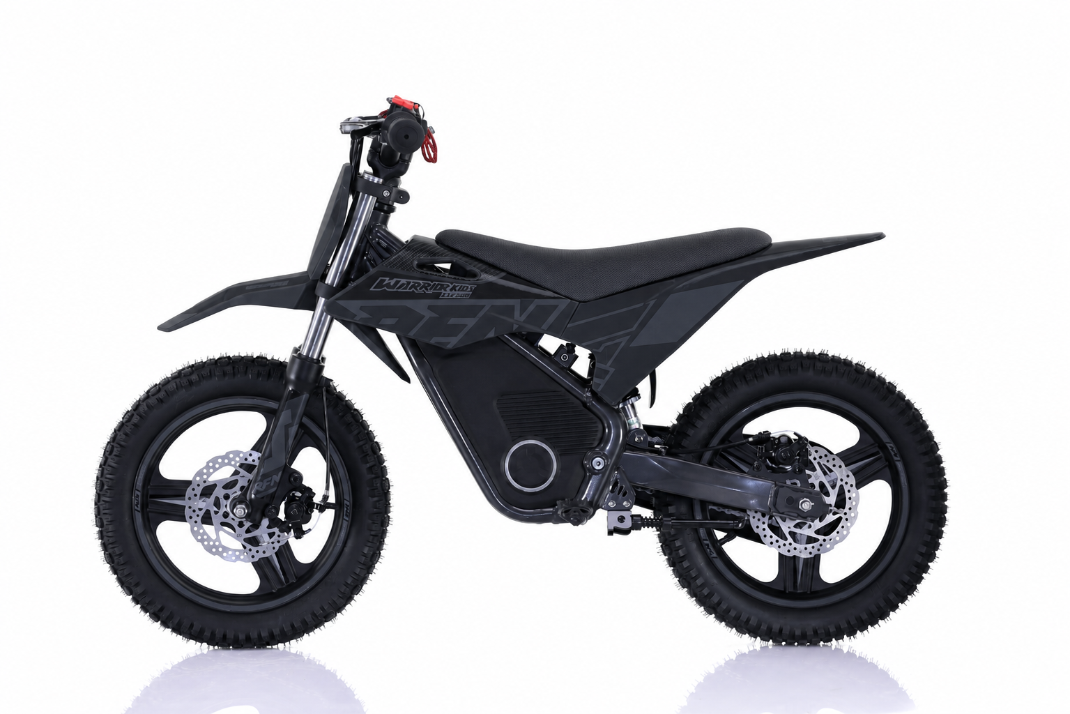 RFN Warrior SX-E500 14-inch Kids Electric MX Bike | Black/Grey