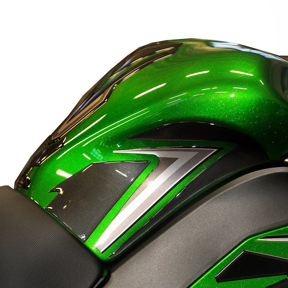 Resin Bike 3D Motorcycle Stickers - Tank Sides | Kawasaki Z 1000 SX 2017>2020 -   Pyramid Motorcycle Accessories